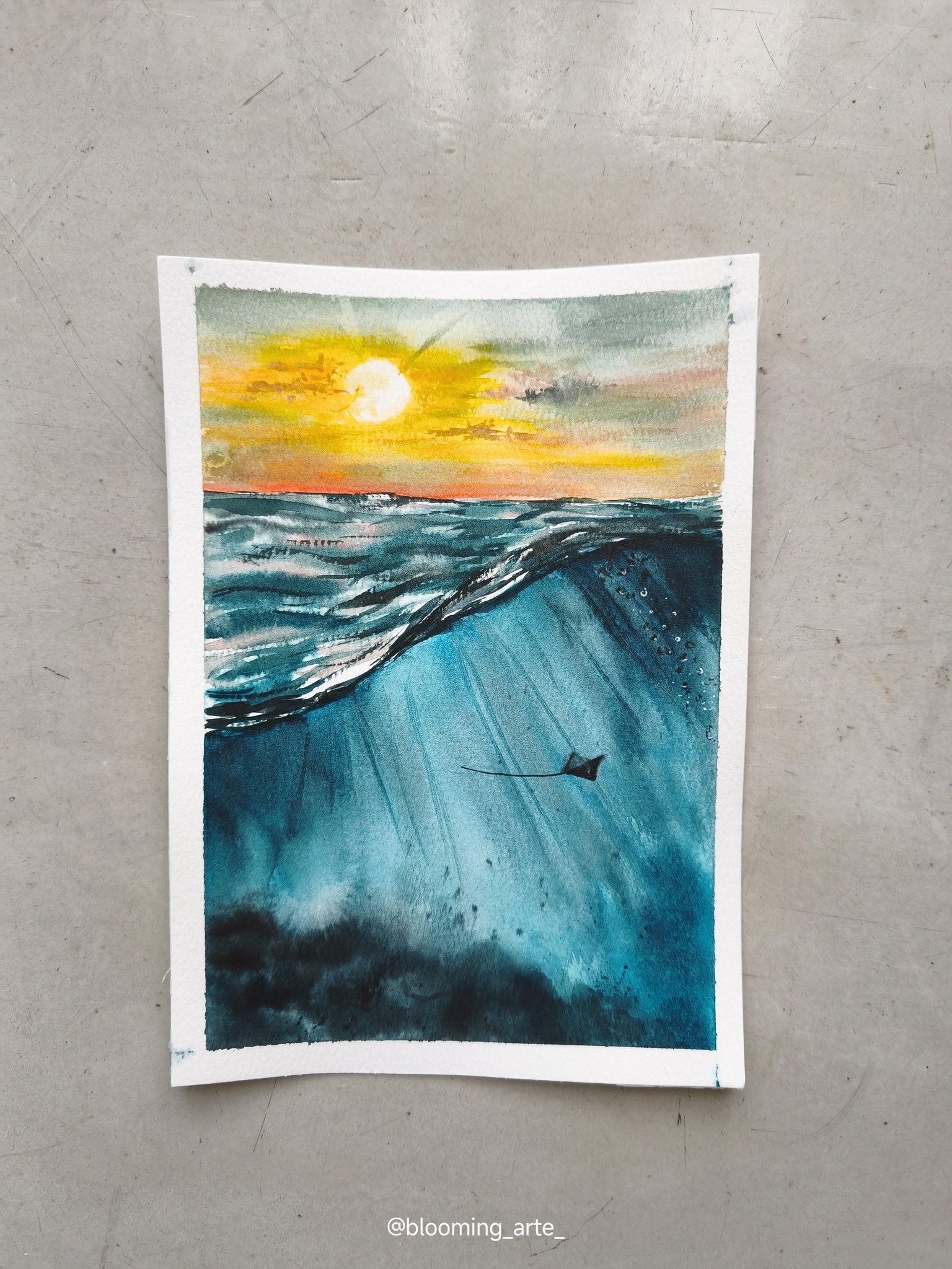 Underwater Waves & Light - image 1 - student project