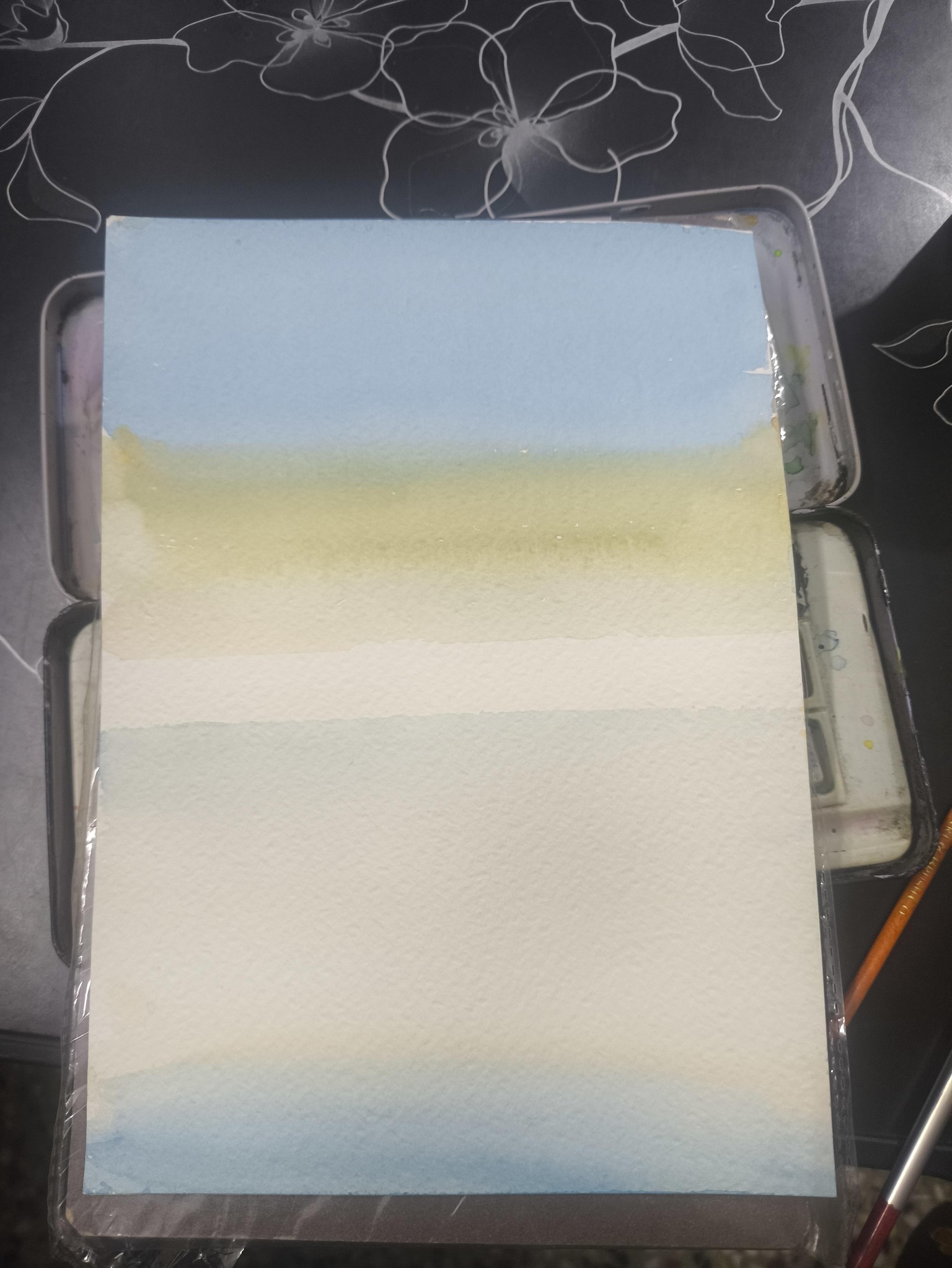 Watercolor washes - image 5 - student project