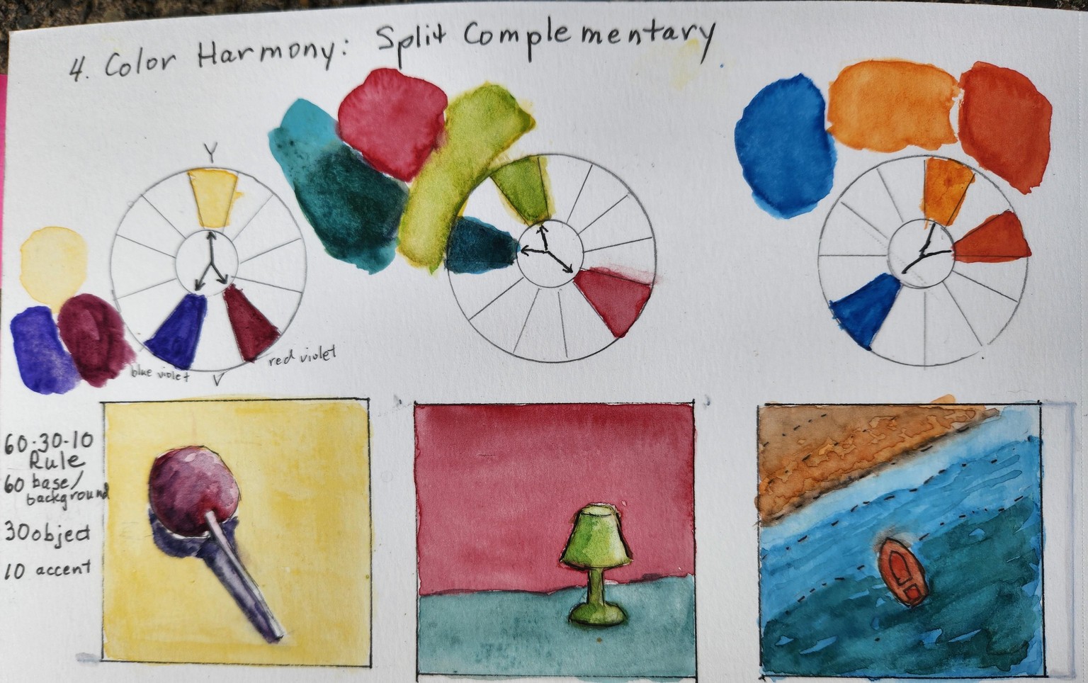 Color Harmony: Split Complementary Color Schemes - image 2 - student project