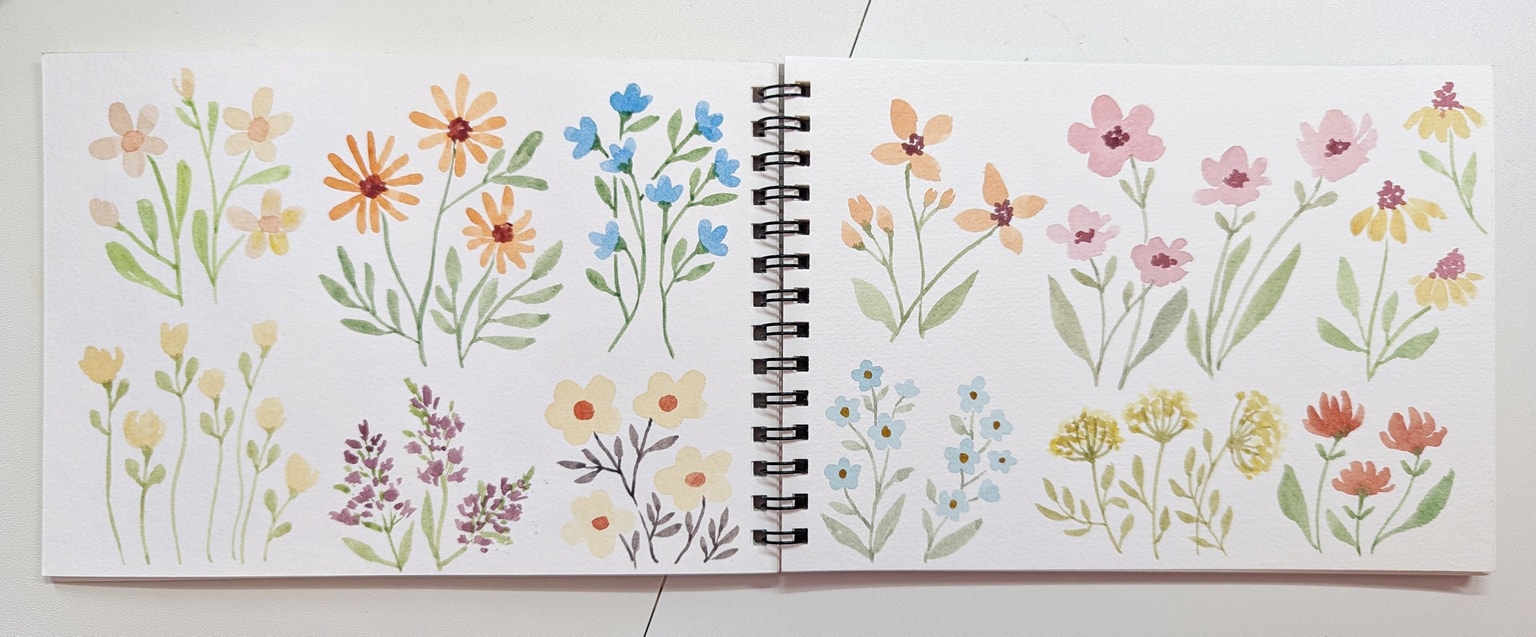 Tiny Florals - image 1 - student project