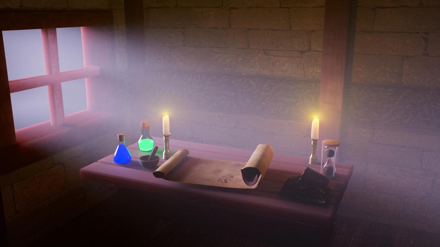 Sorcerer's desk - image 1 - student project