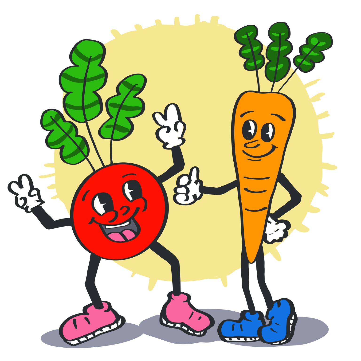 Veggie Friends - image 1 - student project