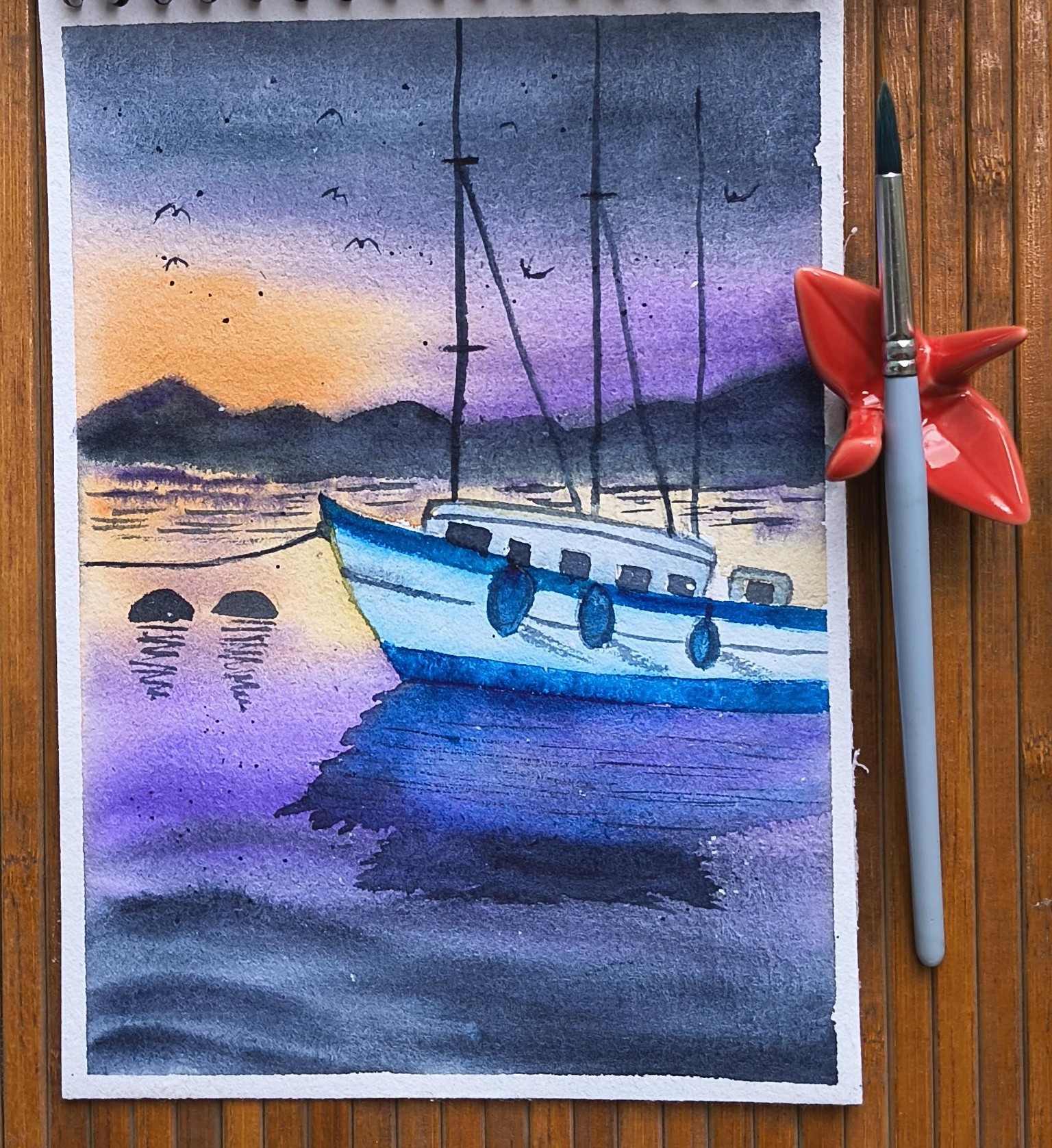 Boats, Reflection & Water - image 1 - student project