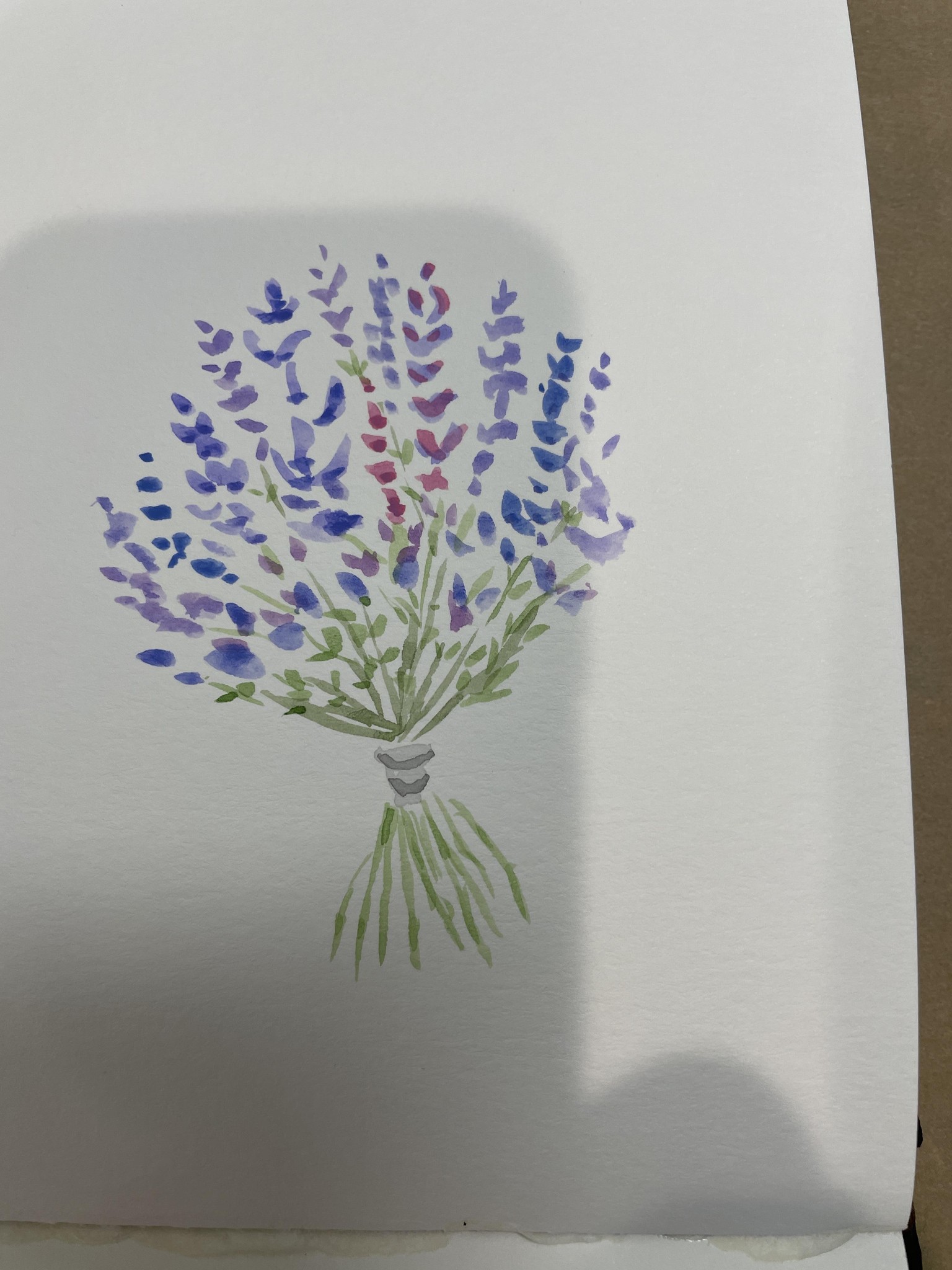 Brush Control Lavender Bouquet - image 1 - student project