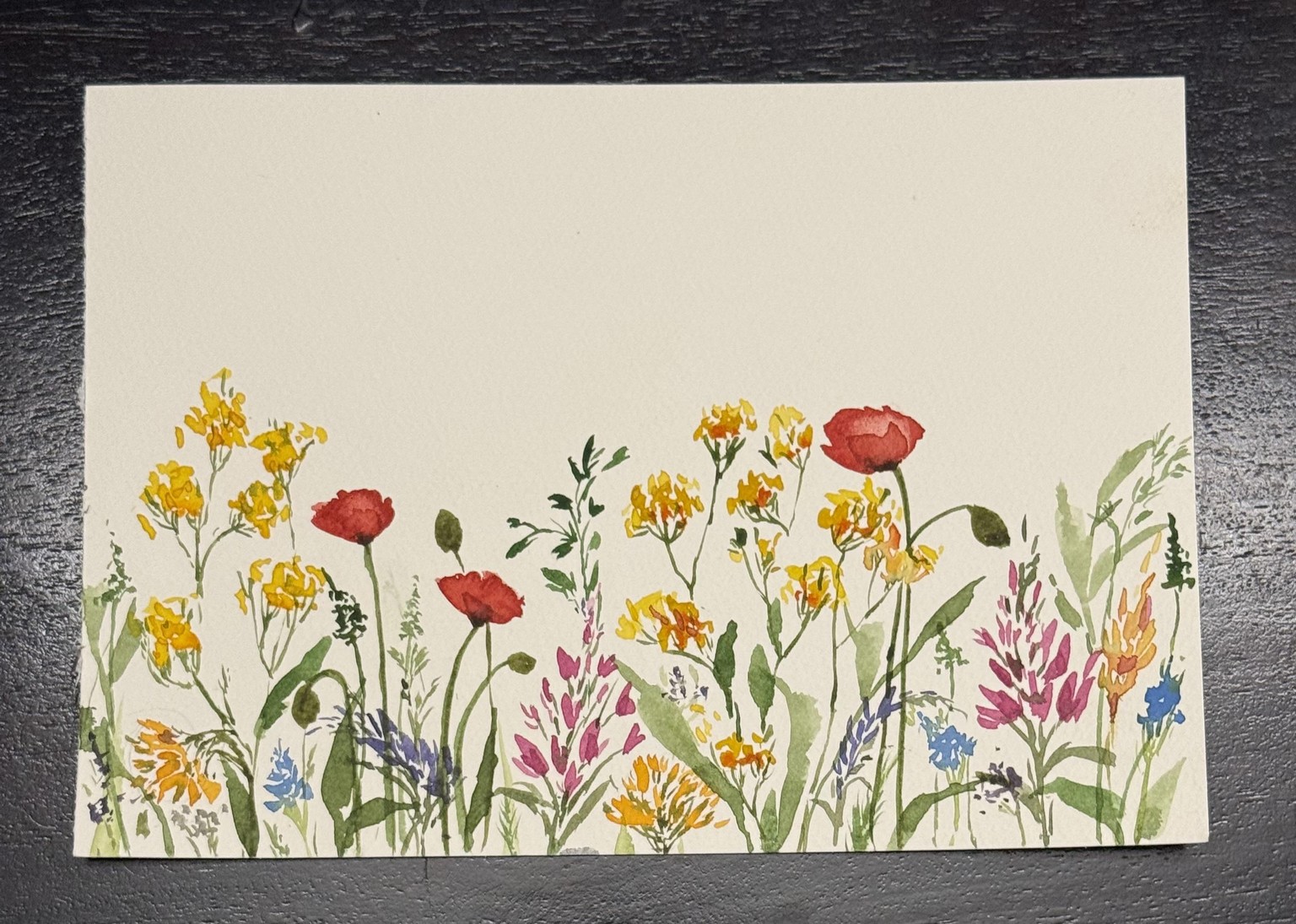 Wildflower meadow - image 2 - student project
