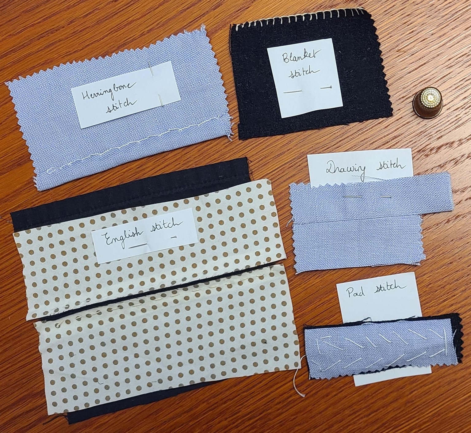 Stitching samples - image 1 - student project