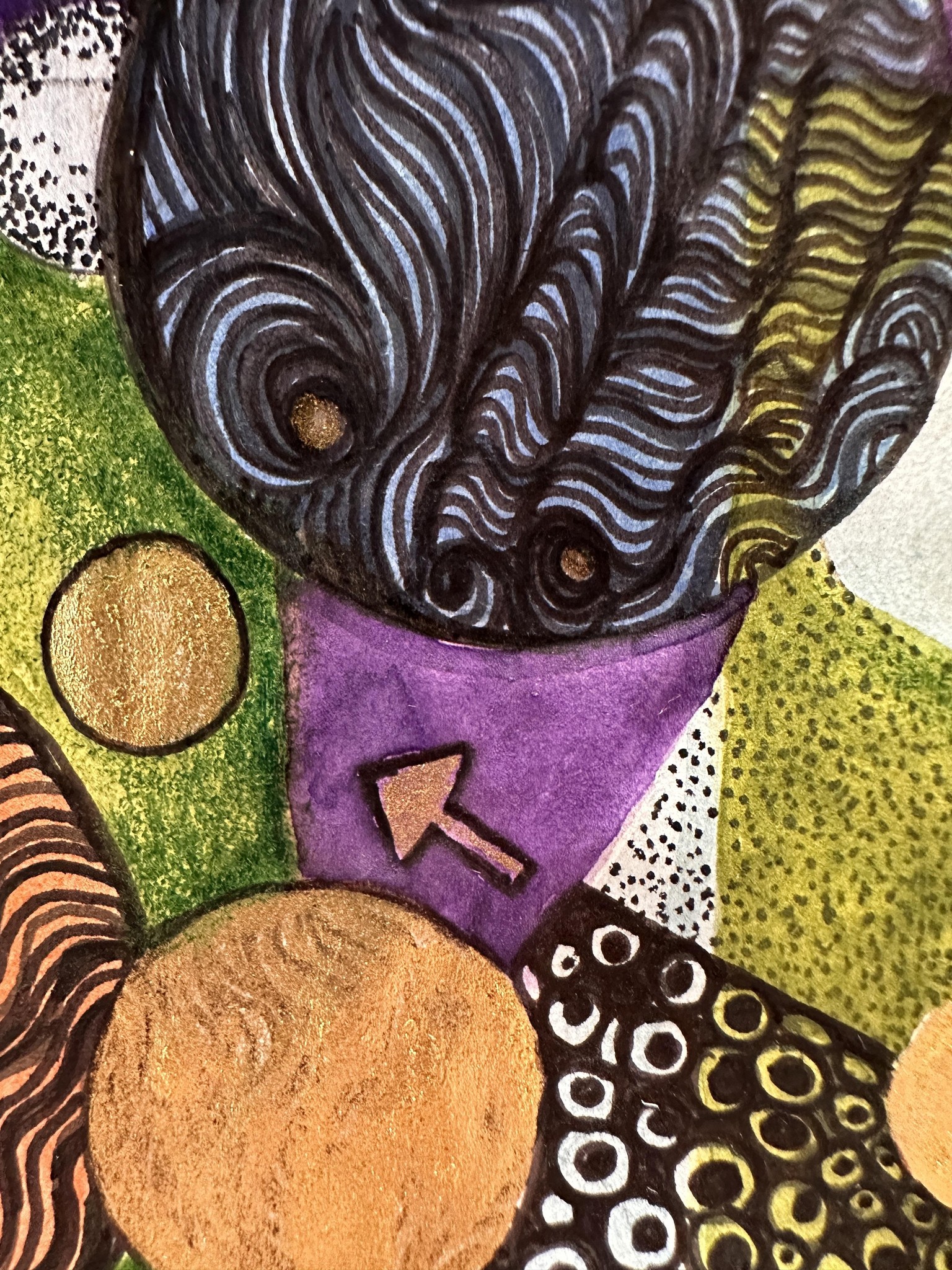 Bruce in Green and Purple. - image 2 - student project