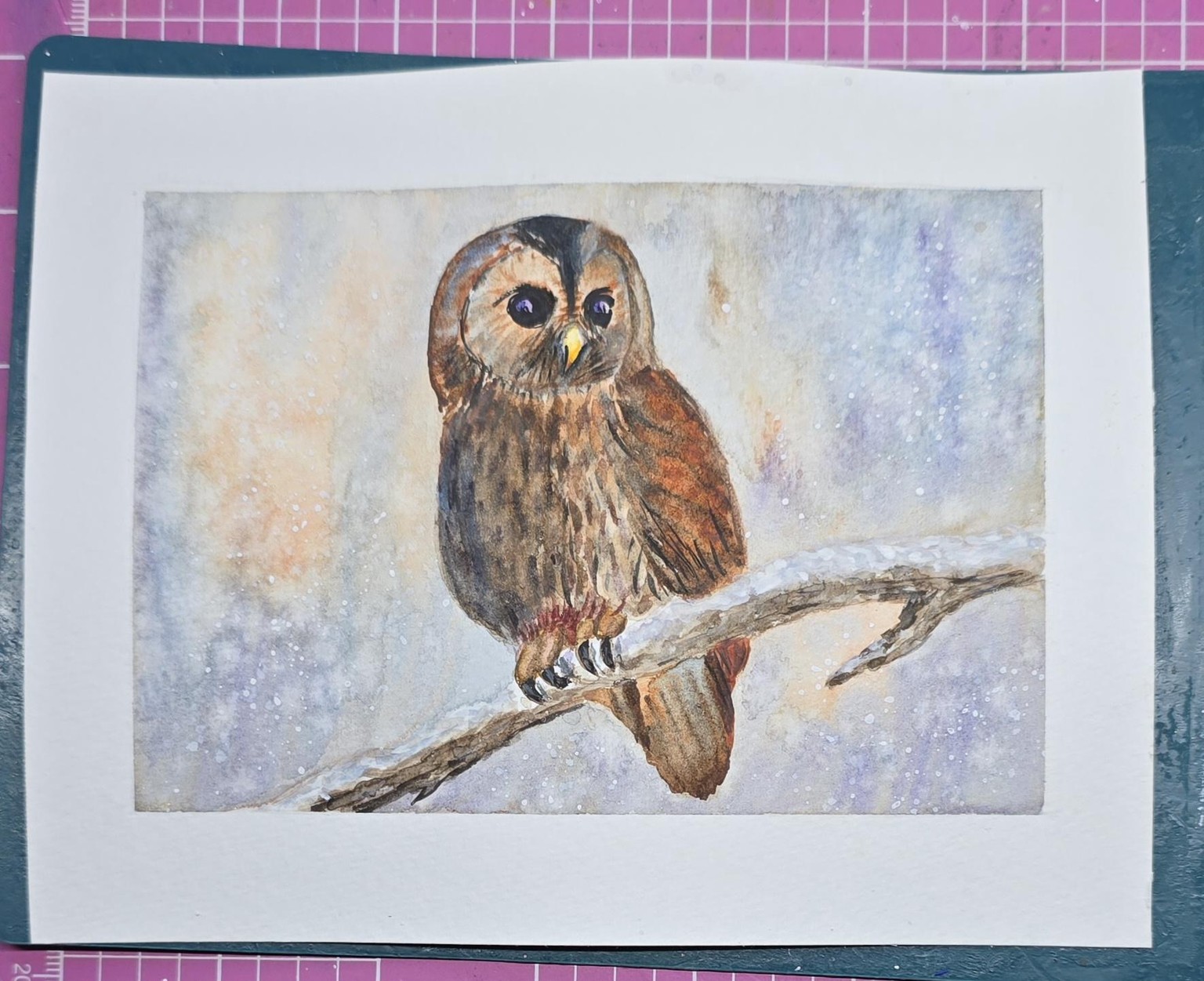 Winter Owl - image 1 - student project