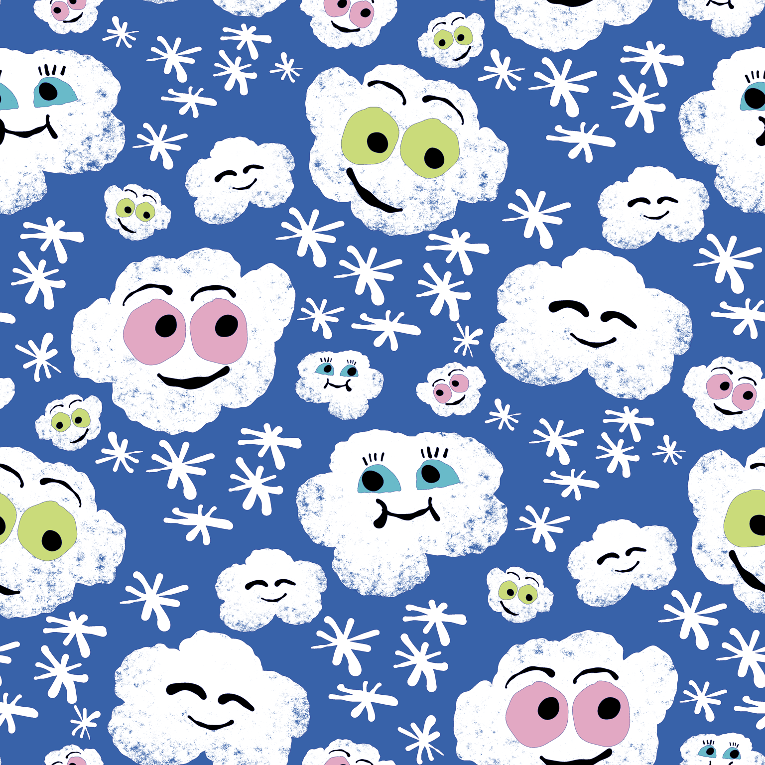 Happy Snow Clouds - image 1 - student project