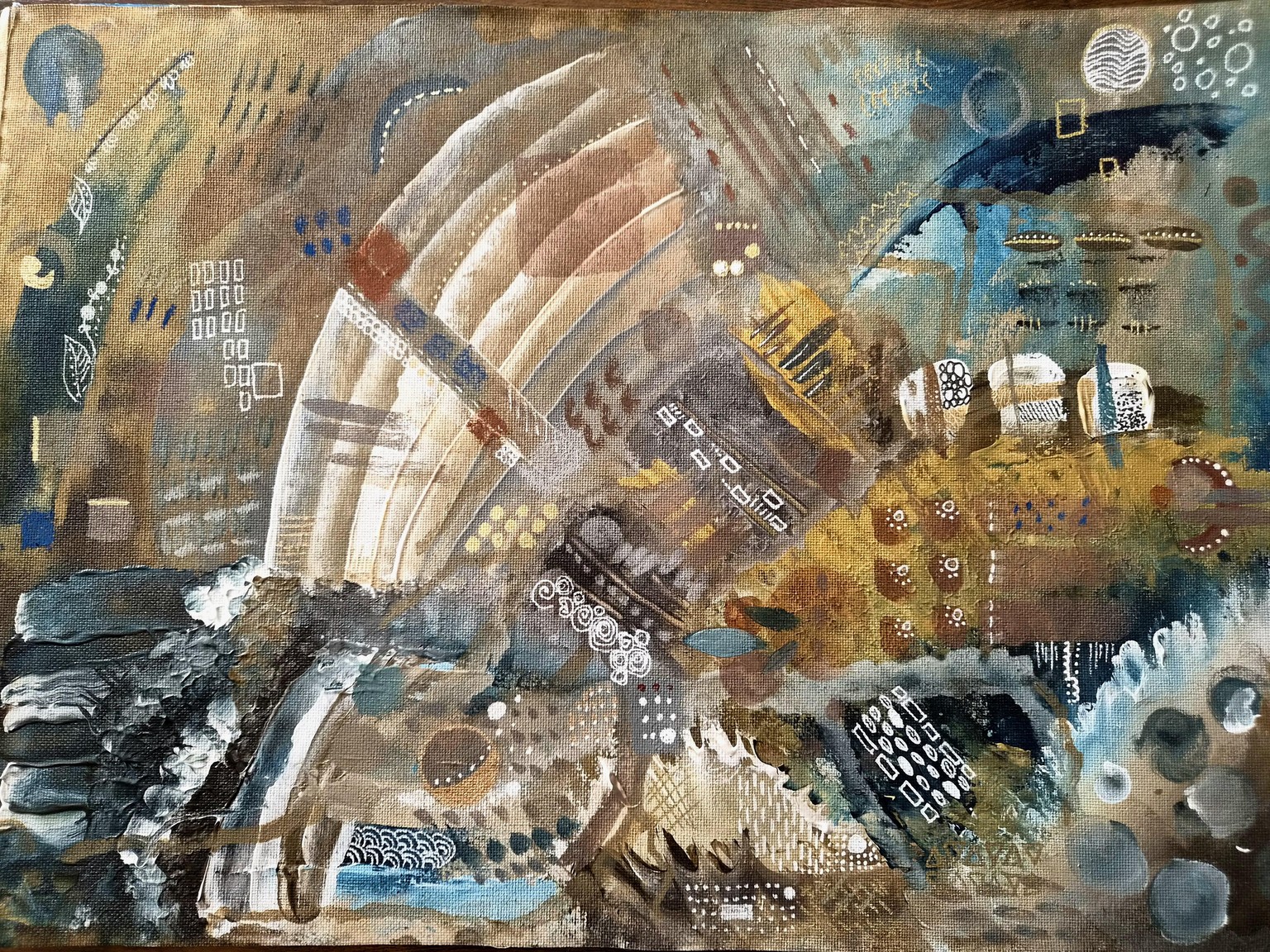 Acrylic on canvas - image 1 - student project