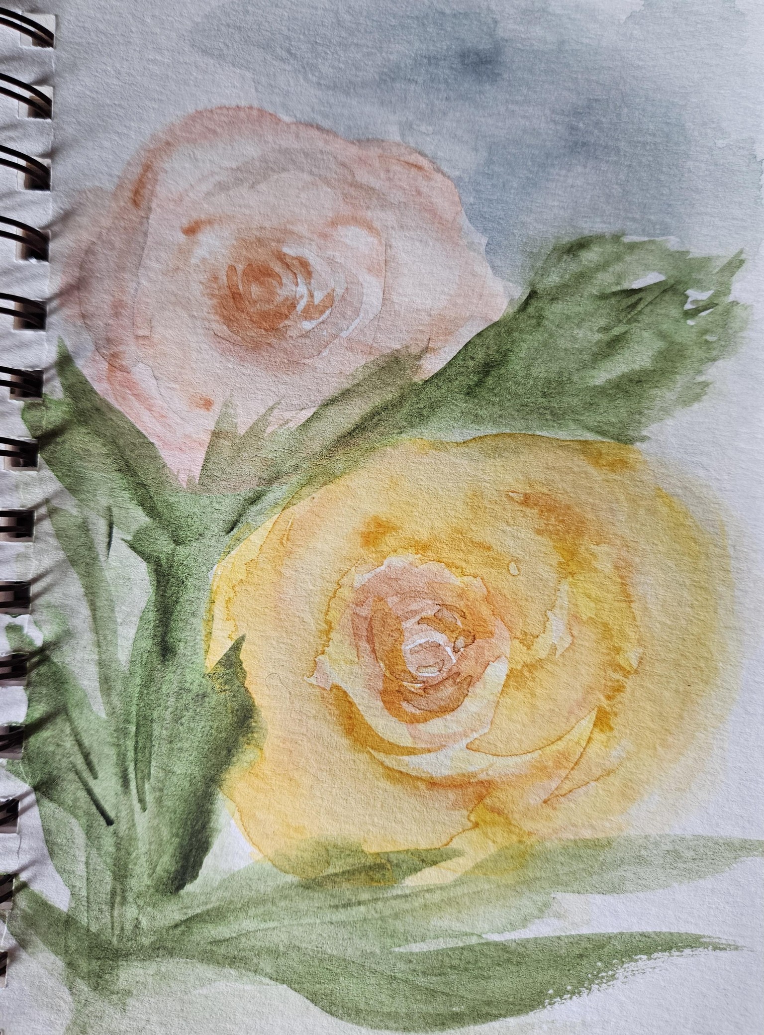 Loose floral big brush - image 1 - student project