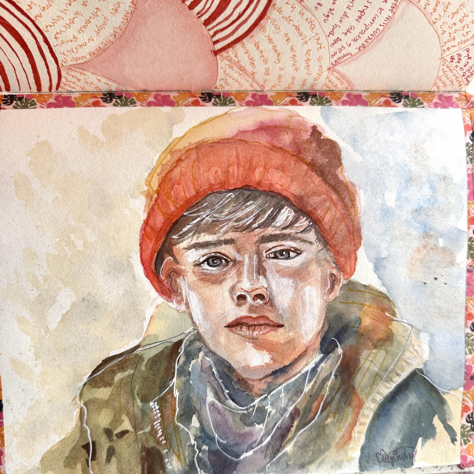Portrait- Boy w beanie - image 1 - student project