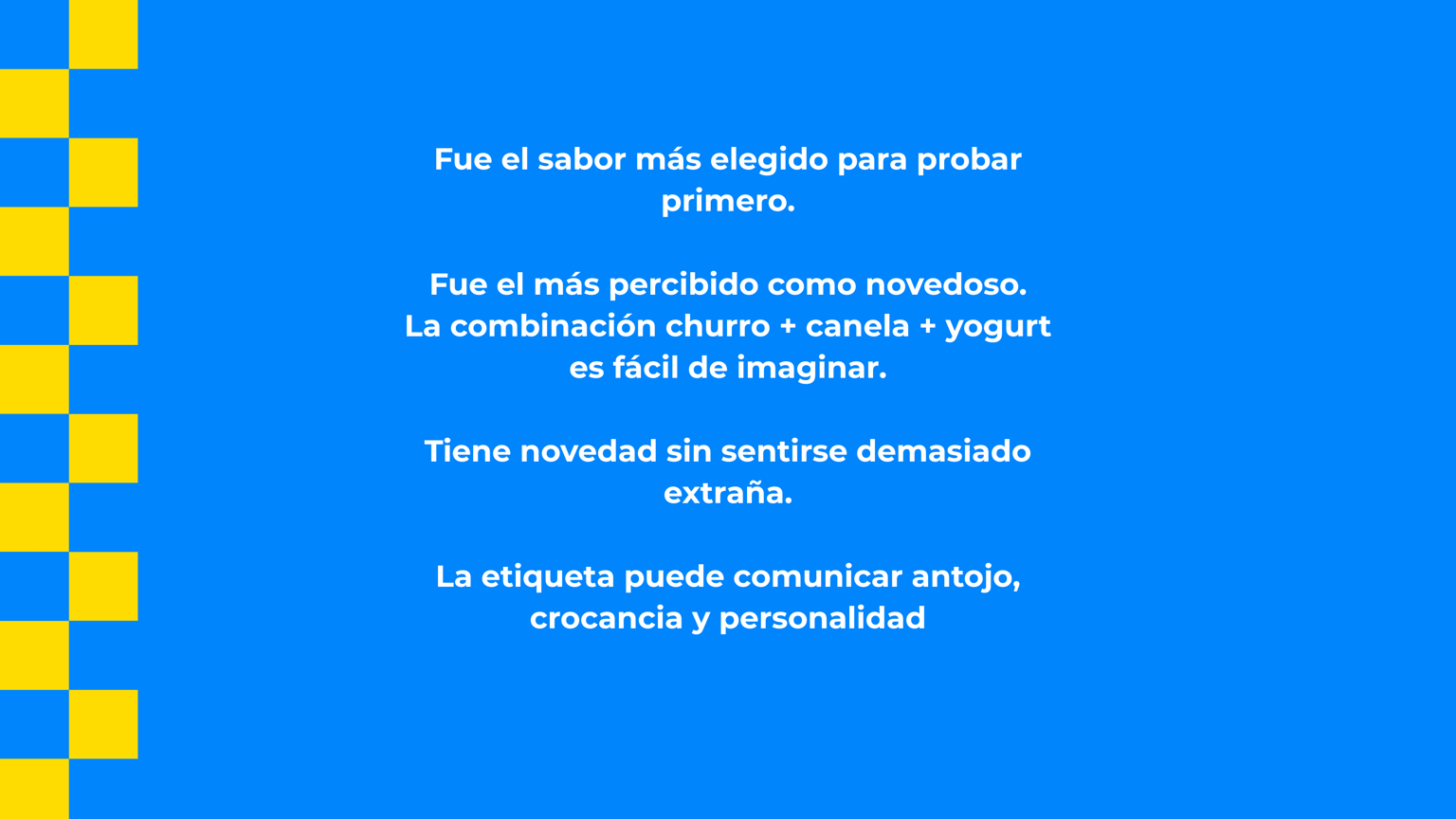 Estrategia para yogurt