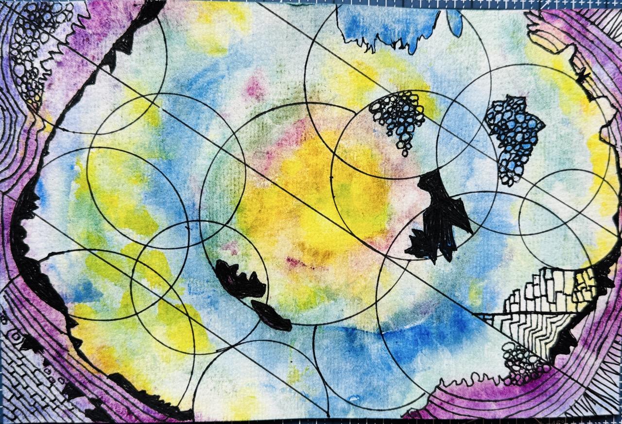Intuitive Abstract Practice and Inking - image 12 - student project