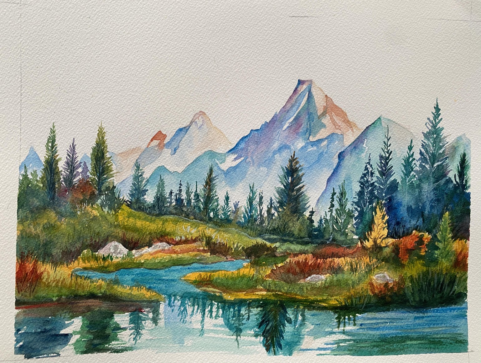 Mountain Landscapes - image 1 - student project