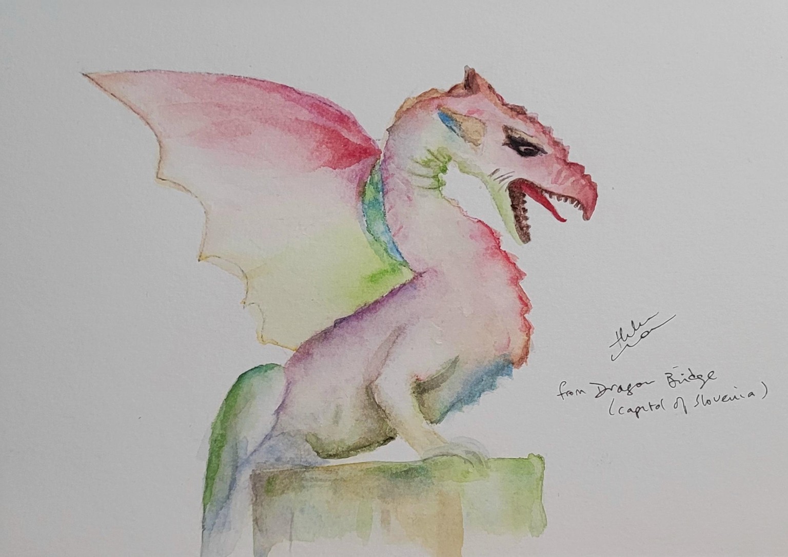 Whimsical Dragon - image 1 - student project