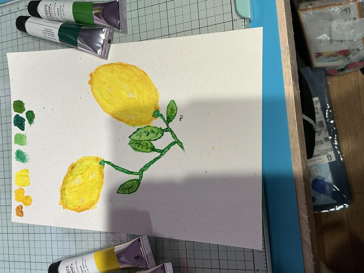 Lemons on branch - image 1 - student project