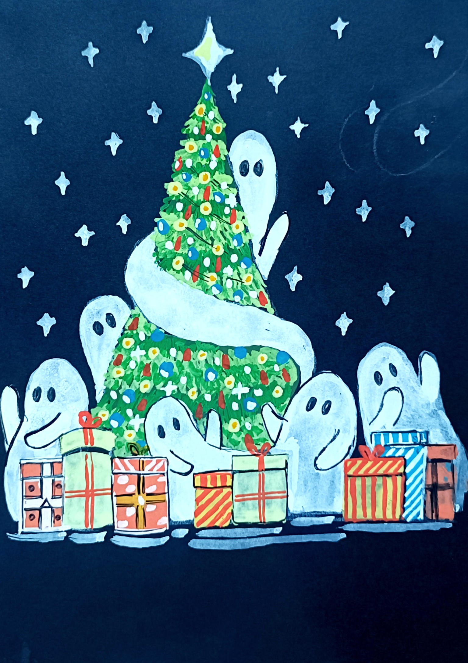 Christmas ghost - image 5 - student project