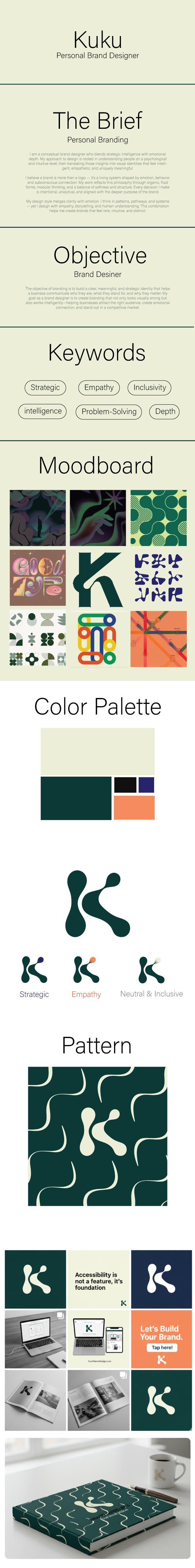 Brand Designer Personal Brand - image 1 - student project