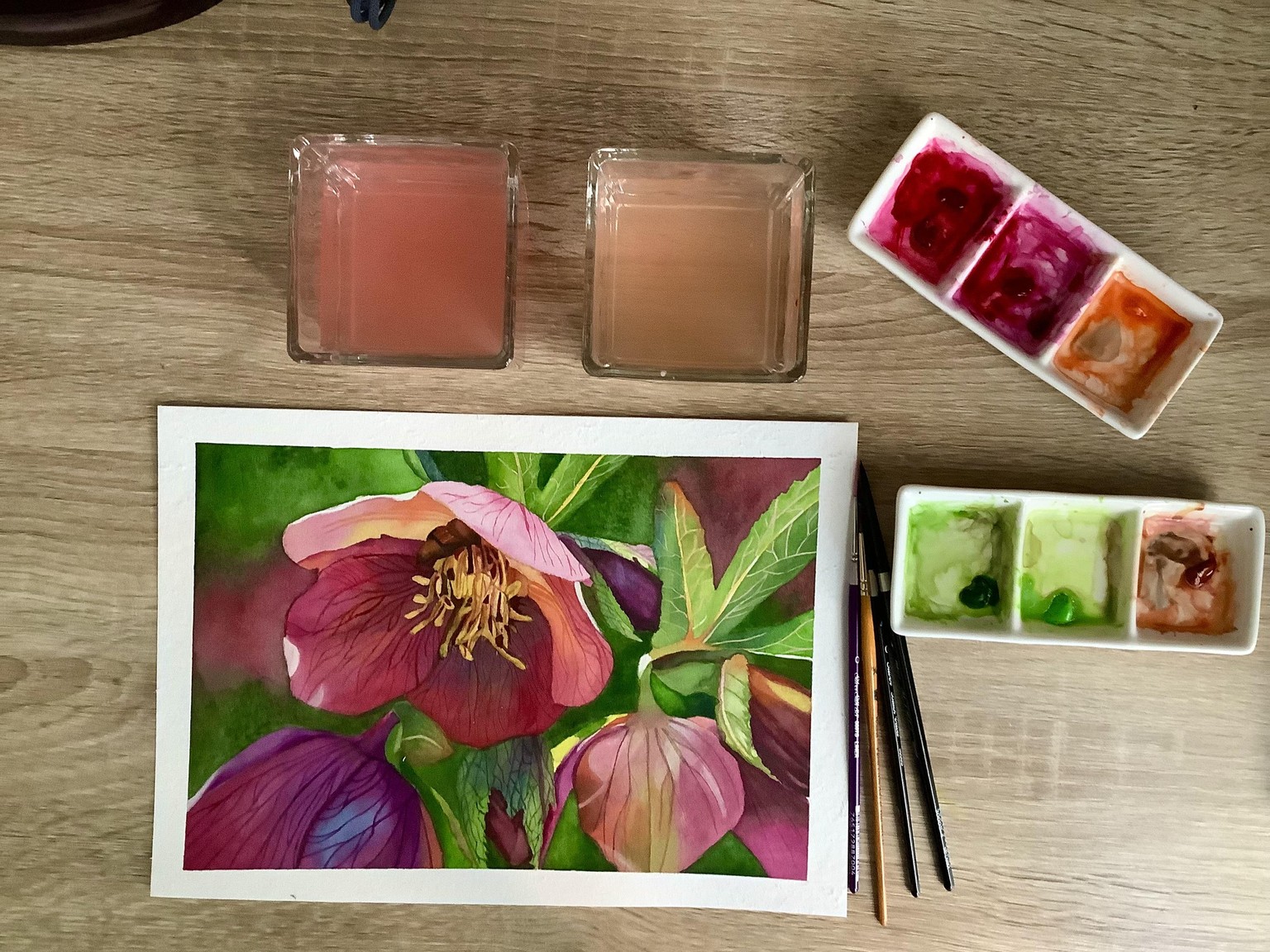 Realistic Hellebore - image 1 - student project