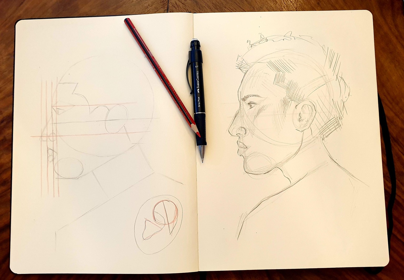 Drawing heads - image 3 - student project