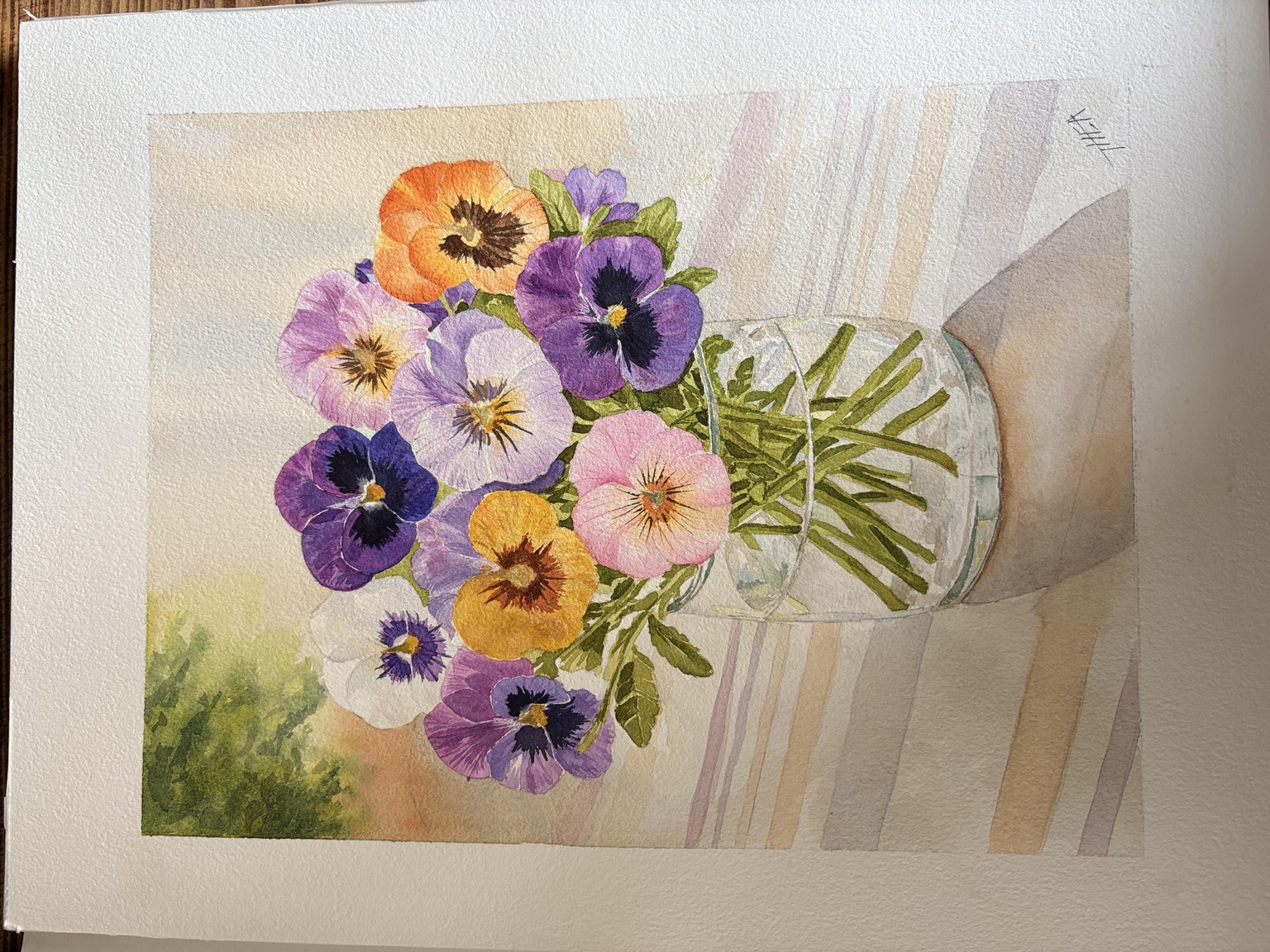 Pansies - image 1 - student project