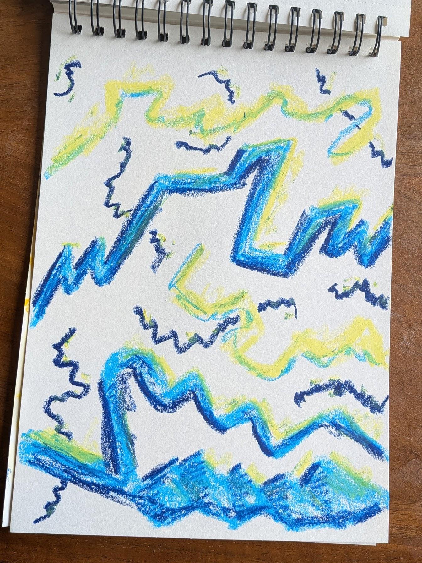 Boldness with oil pastels - image 2 - student project