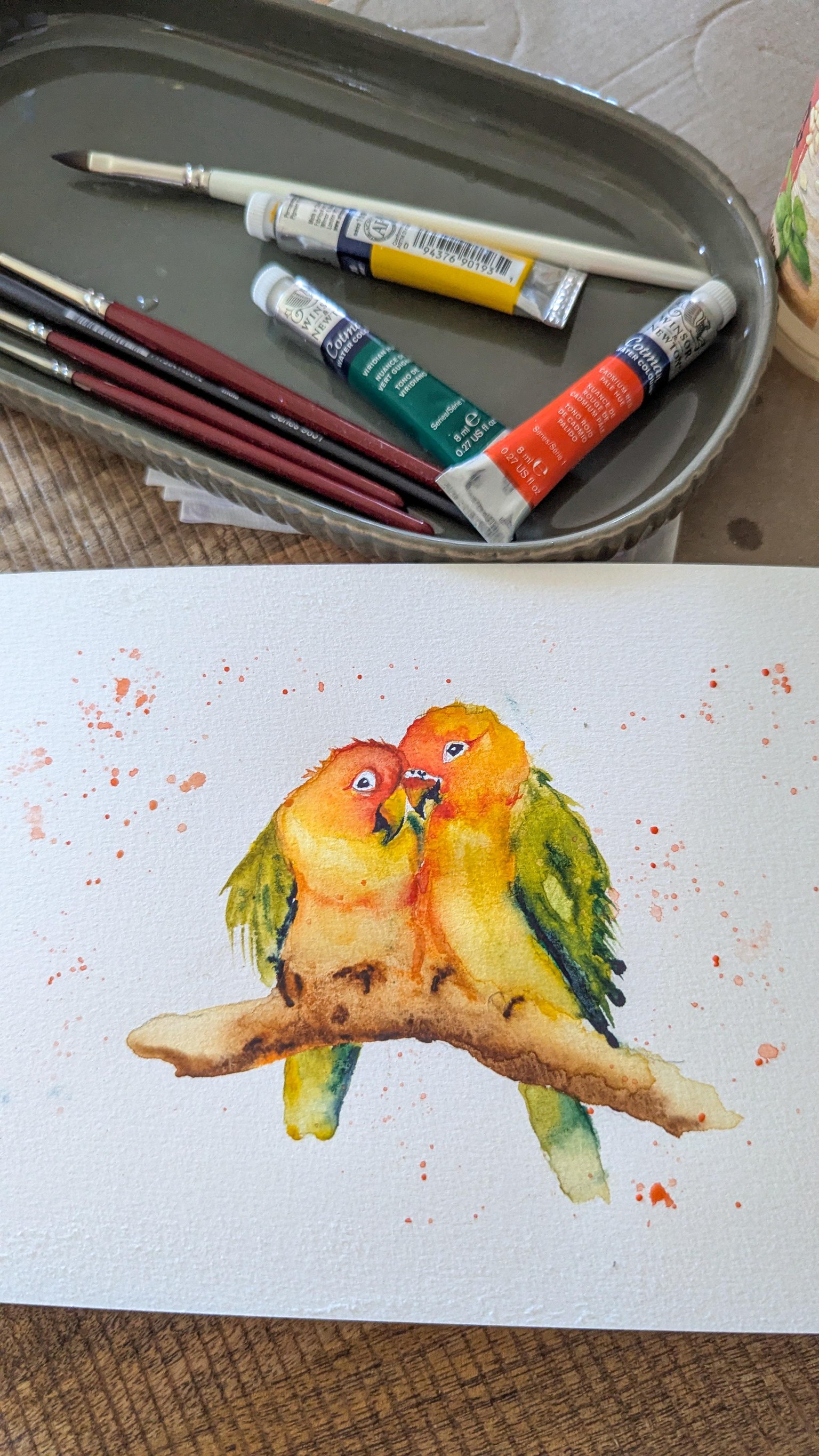 My lovebirds - image 1 - student project
