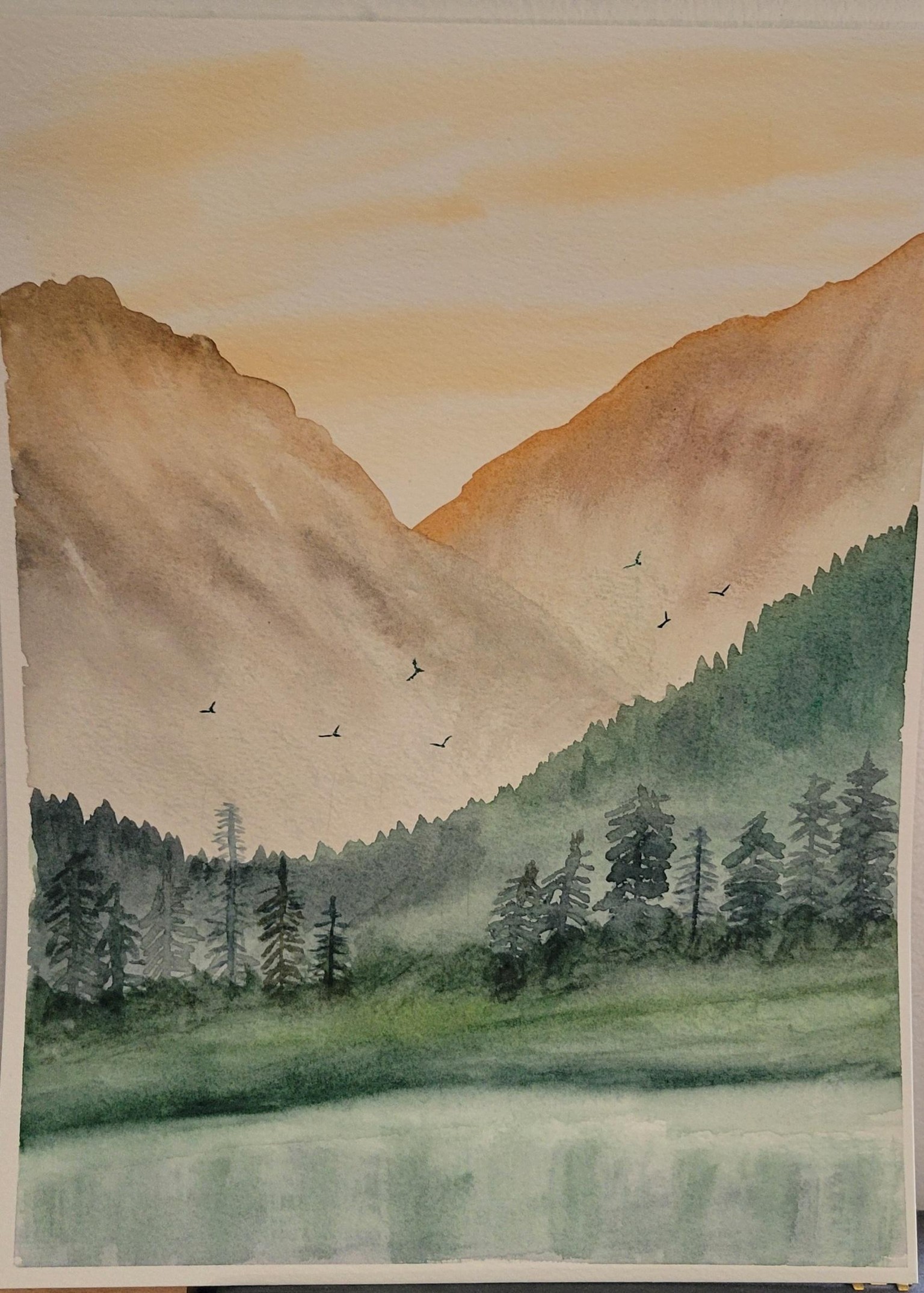 Mastering Atmospheric Landscapes - image 1 - student project