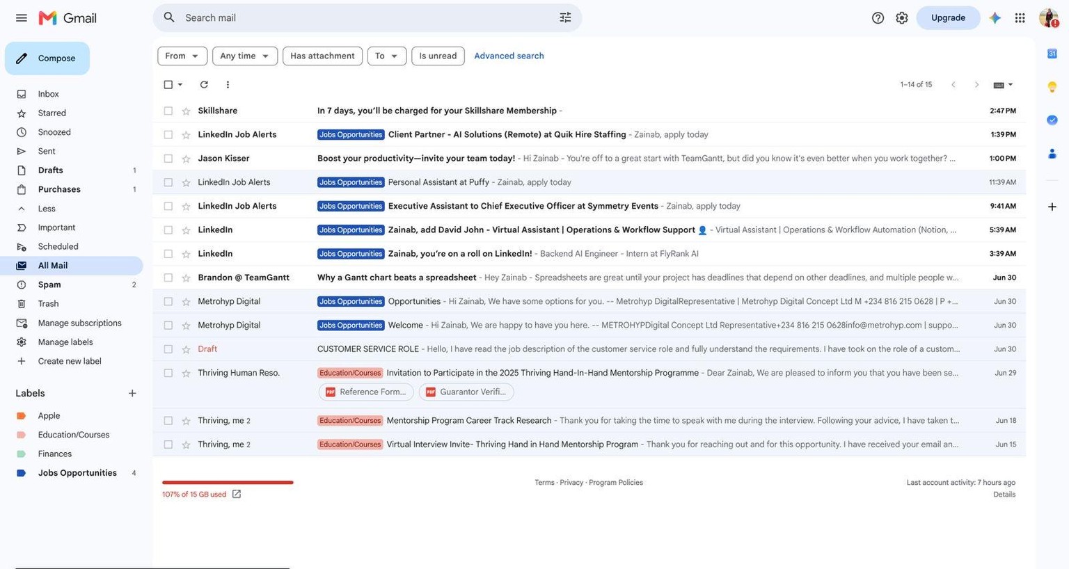 Email Management  Project - image 2 - student project