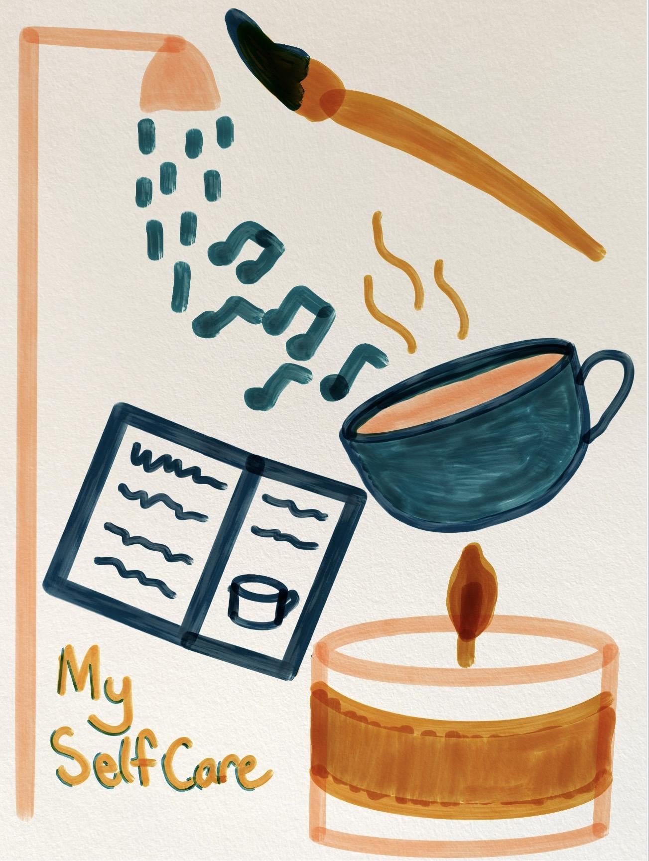 14 day art journaling challenge - image 34 - student project