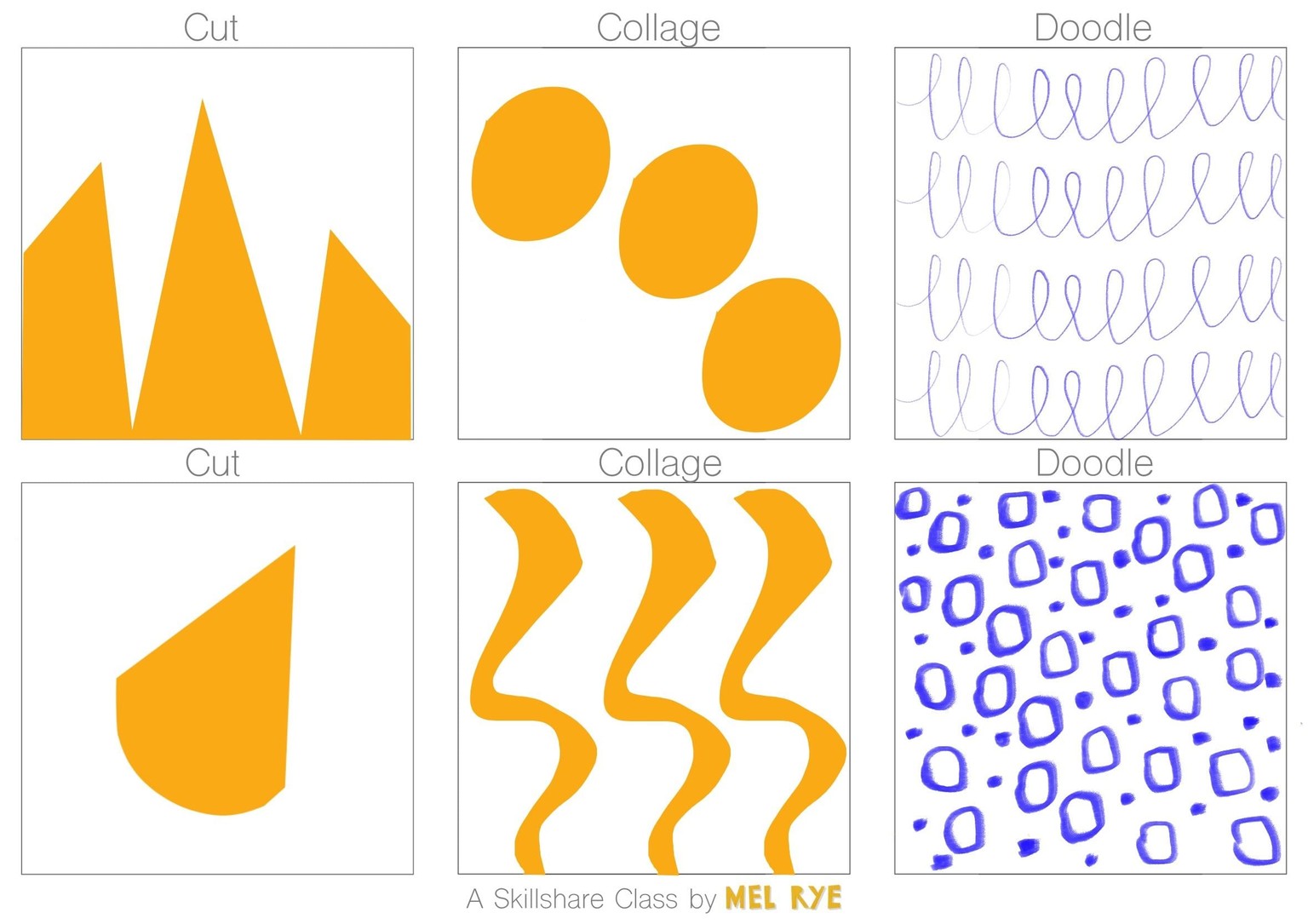 Cut, Collage and Doodle before and after - image 2 - student project