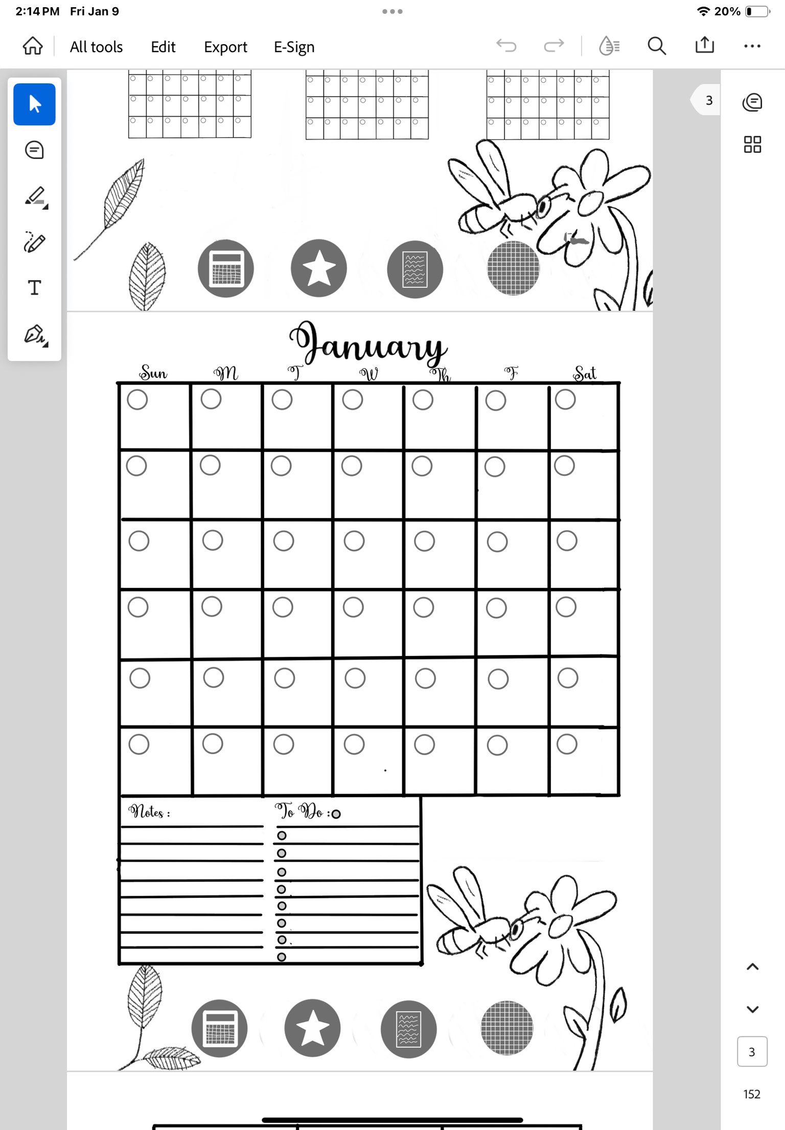 My planner - image 2 - student project
