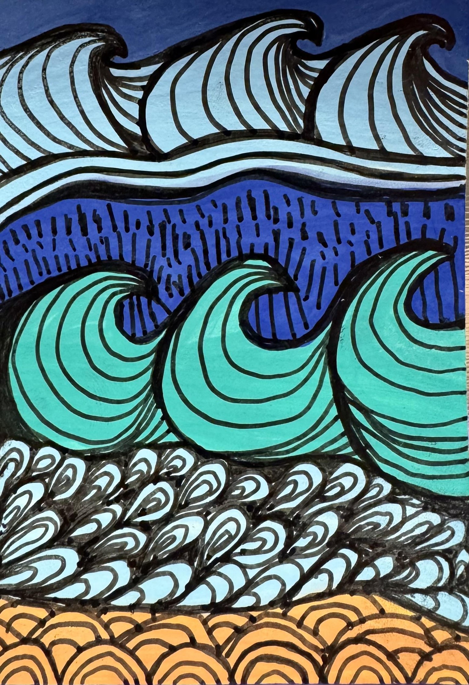 Ocean Waves - image 3 - student project