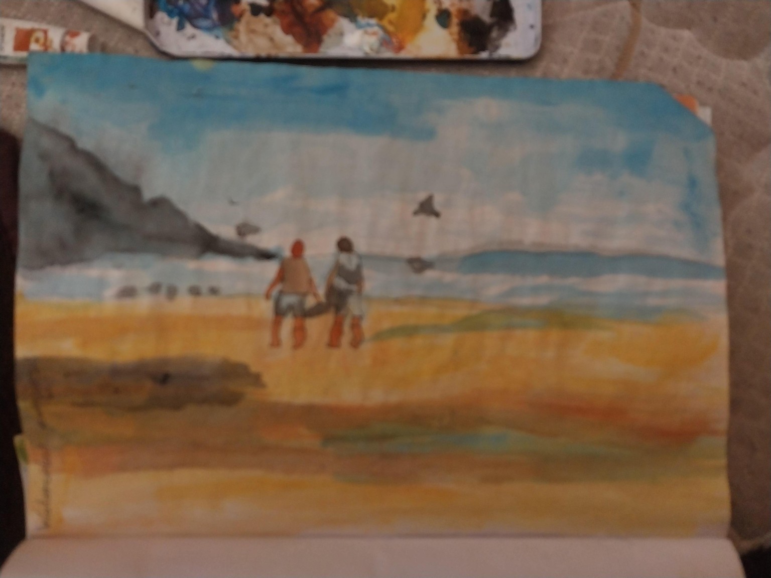 Urban landscape sketching - image 1 - student project