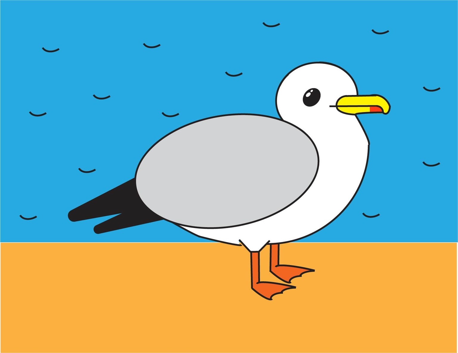 Creature - Seagull - image 1 - student project