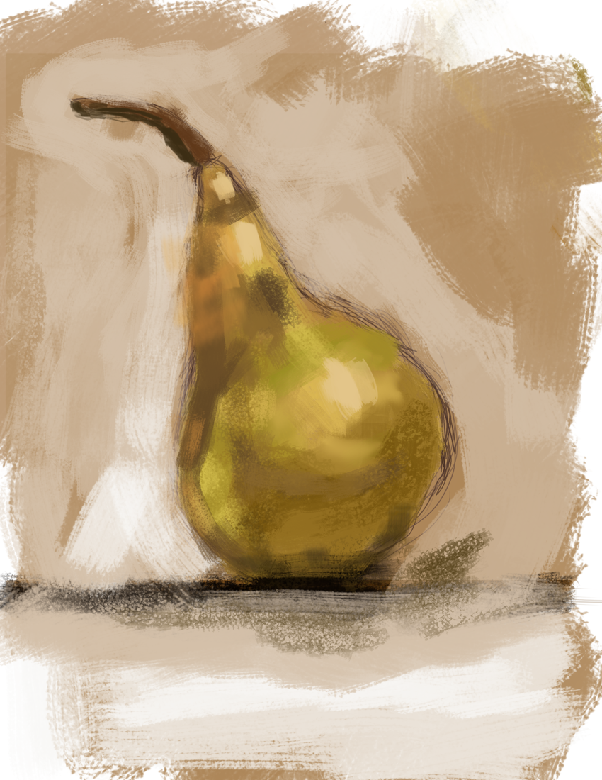 Pear still life! - image 1 - student project