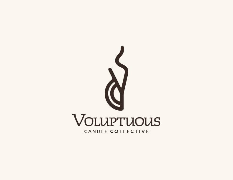Illustrator Logo Project: Voluptuous Candle Collective - image 6 - student project