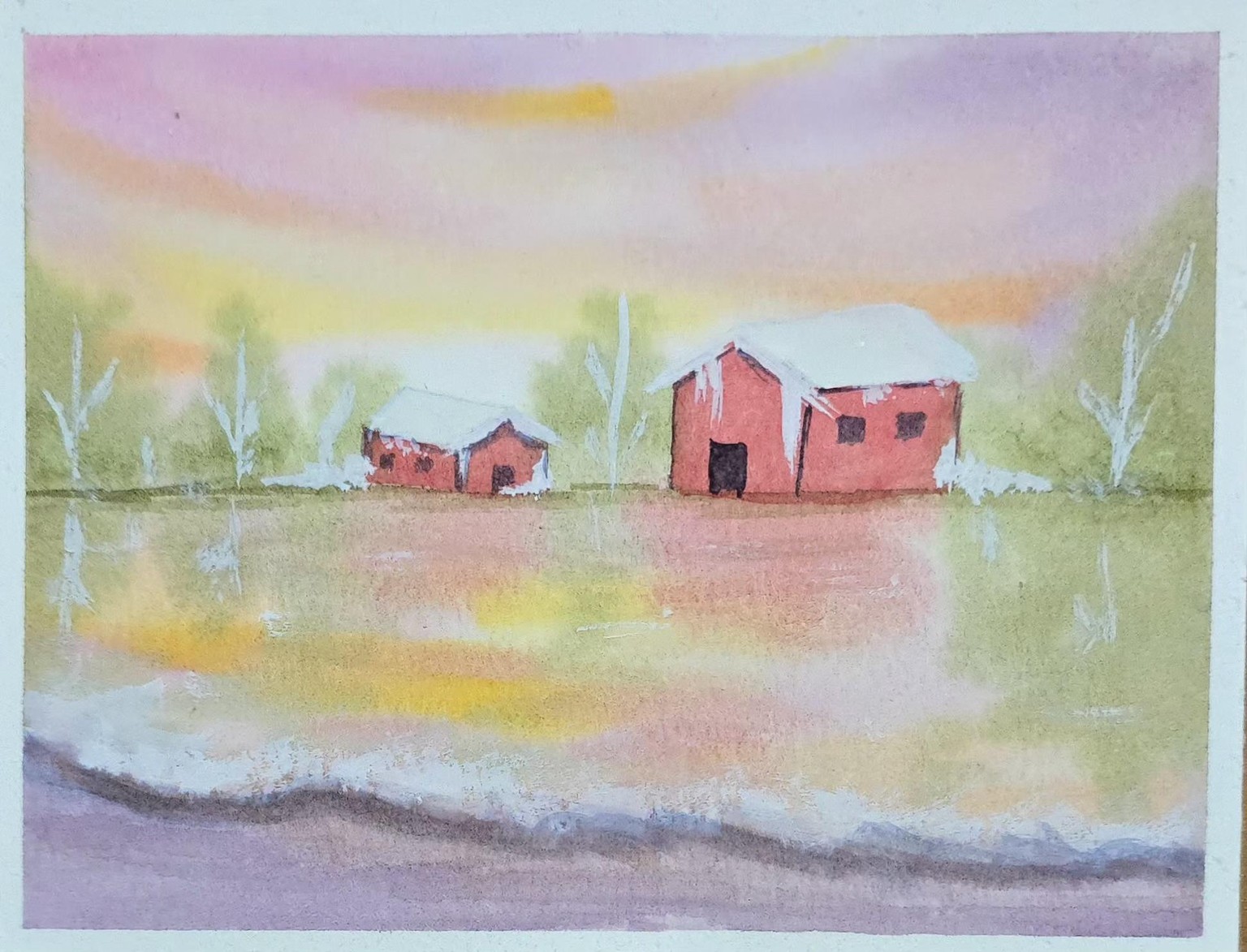 Winter landscapes - image 2 - student project
