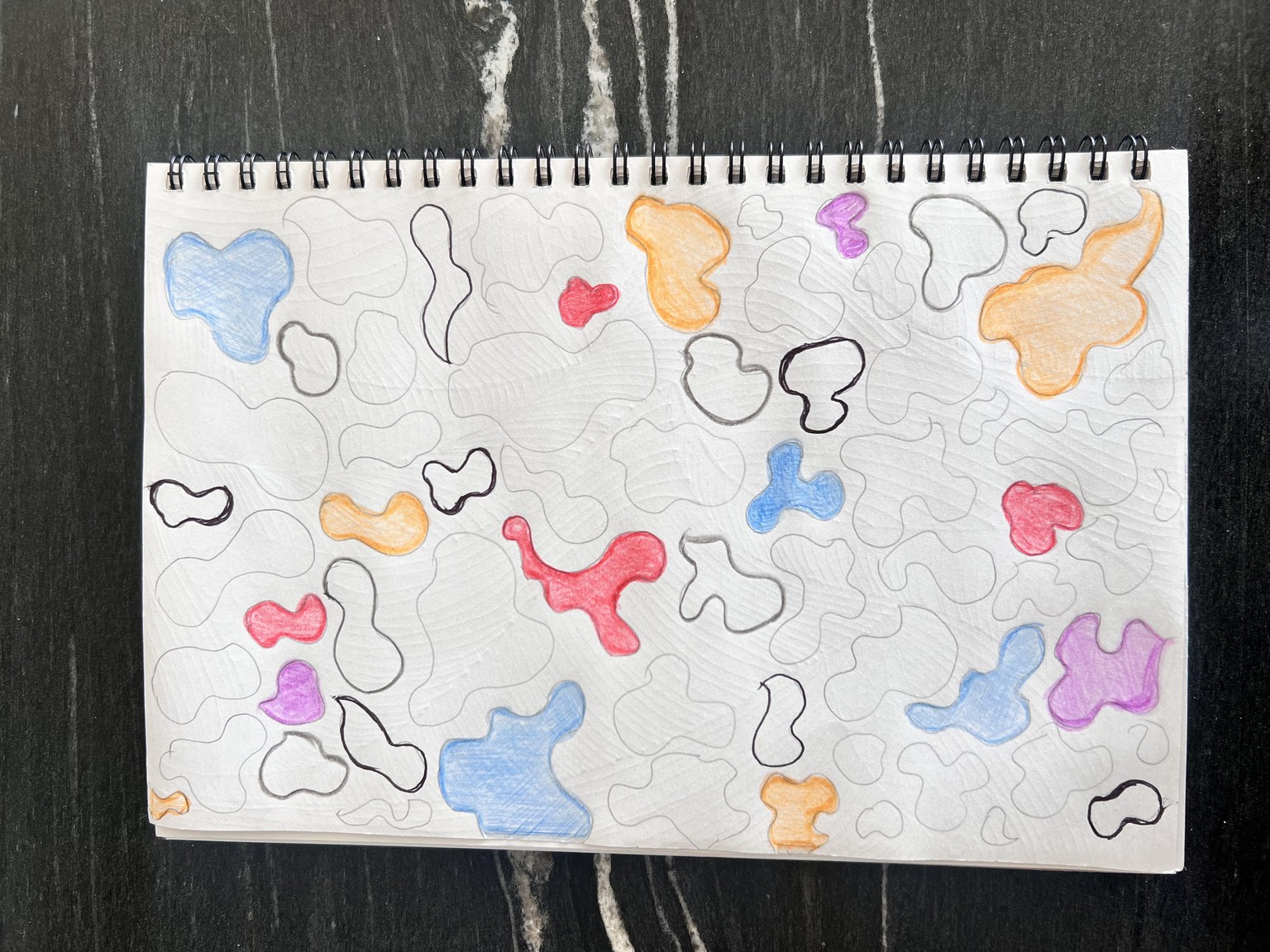 Meditative and stress free drawings - image 4 - student project