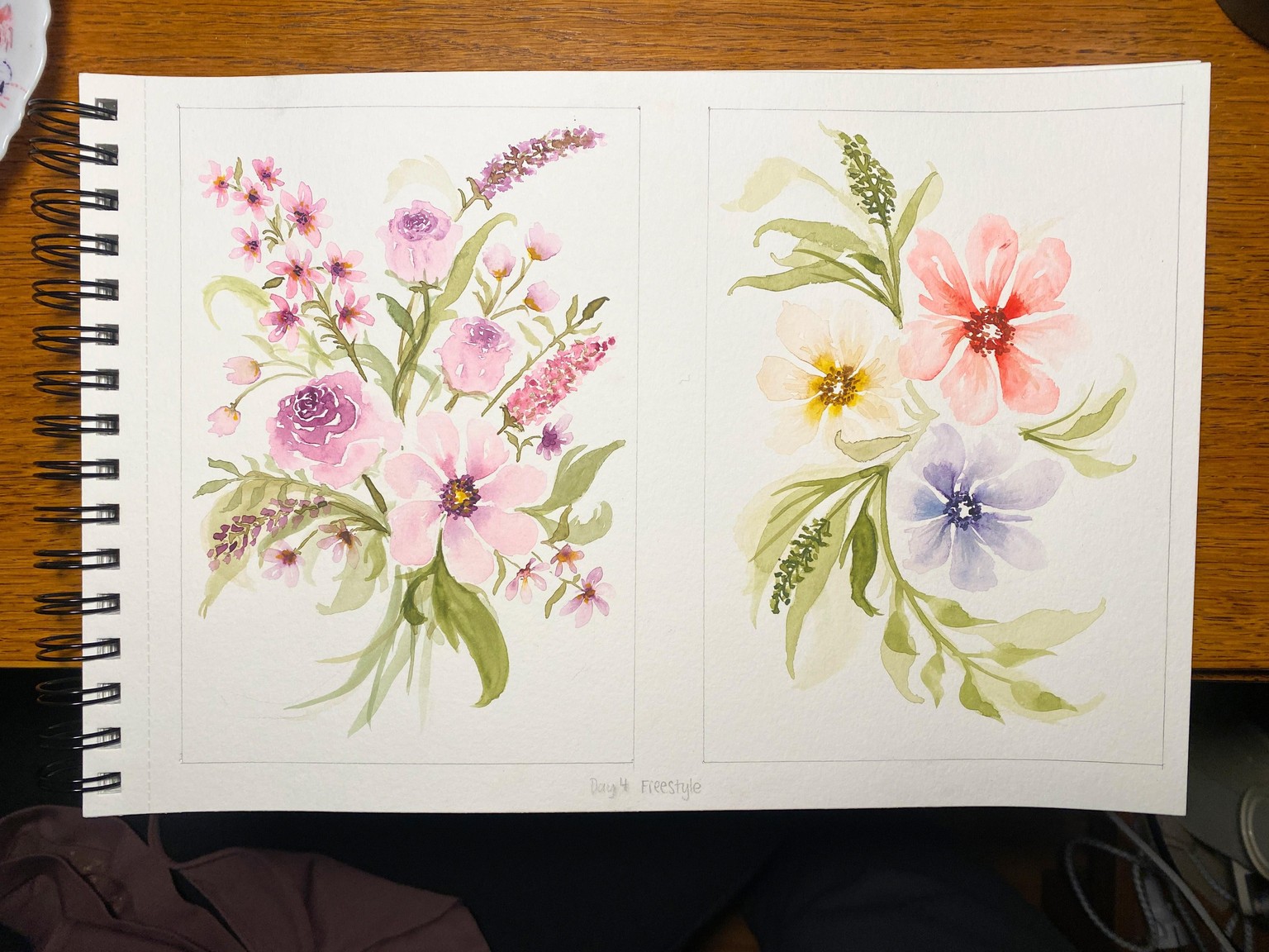 15 days of watercolor florals - image 19 - student project