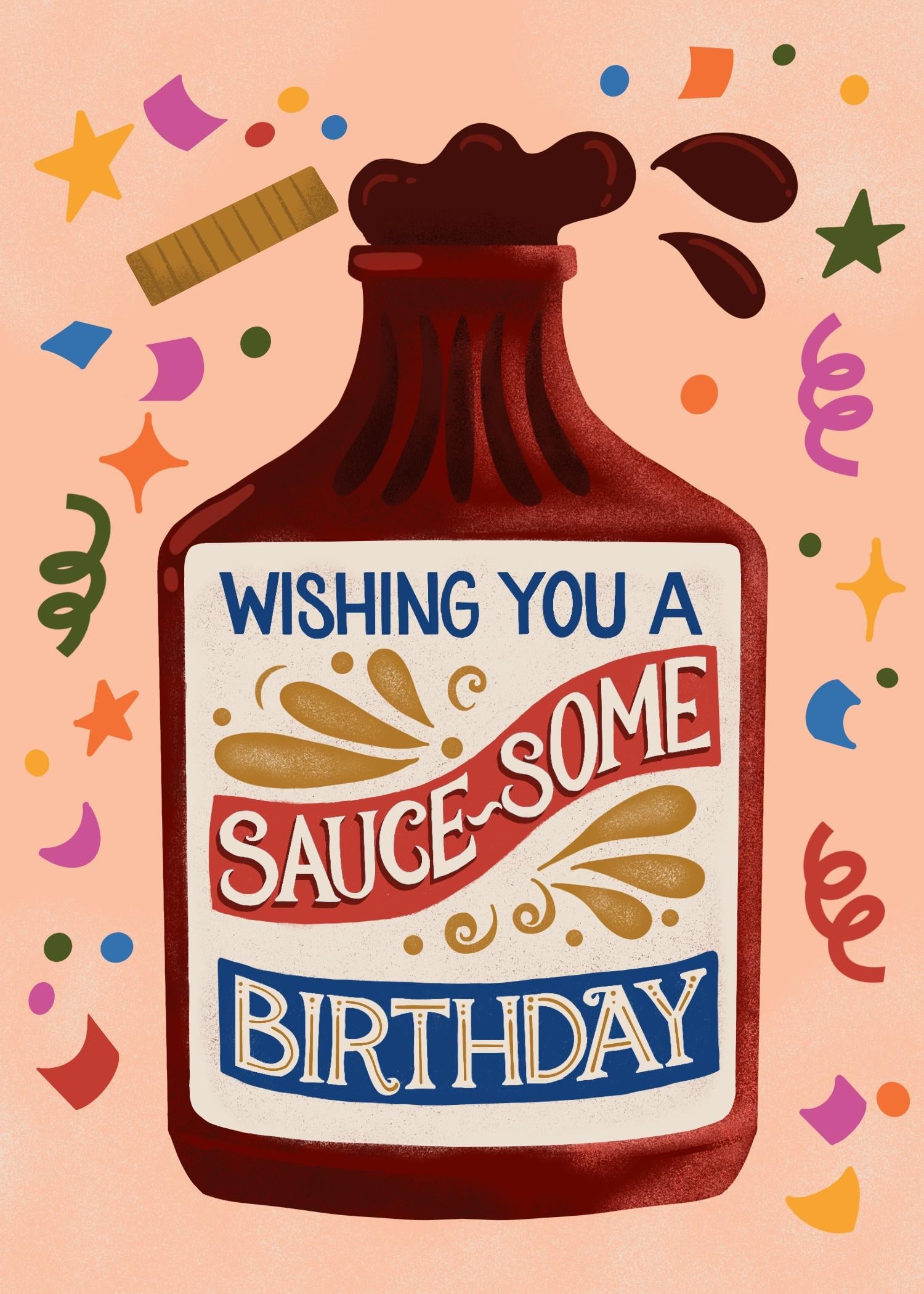 Sauce*some greeting card - image 1 - student project