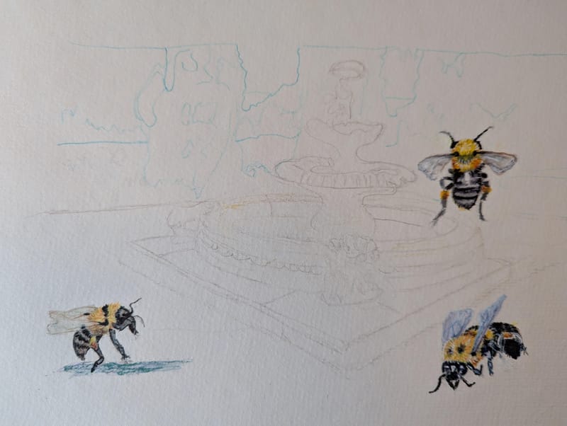 Painting Bees - image 1 - student project