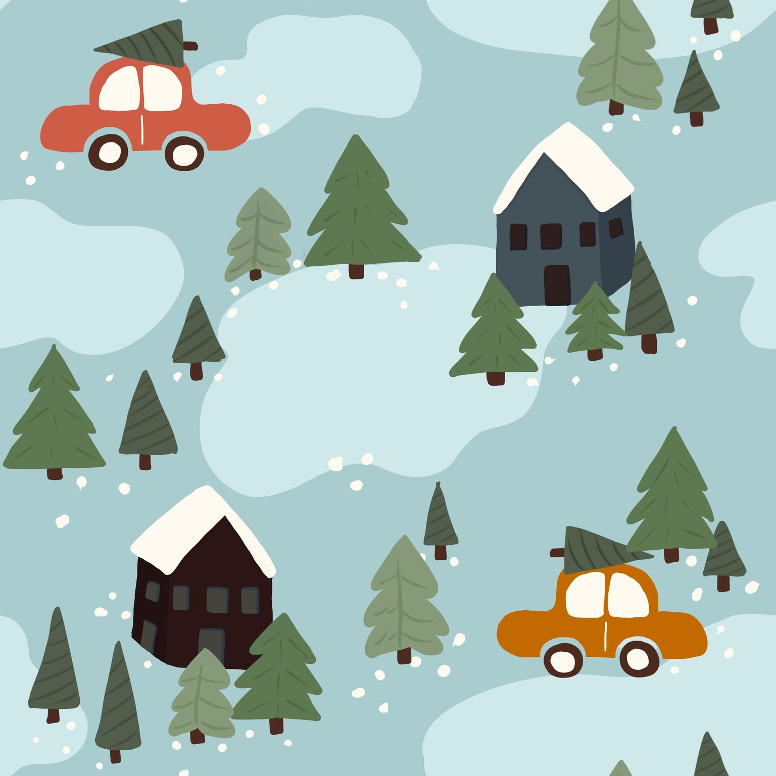 Christmas Scene - image 2 - student project