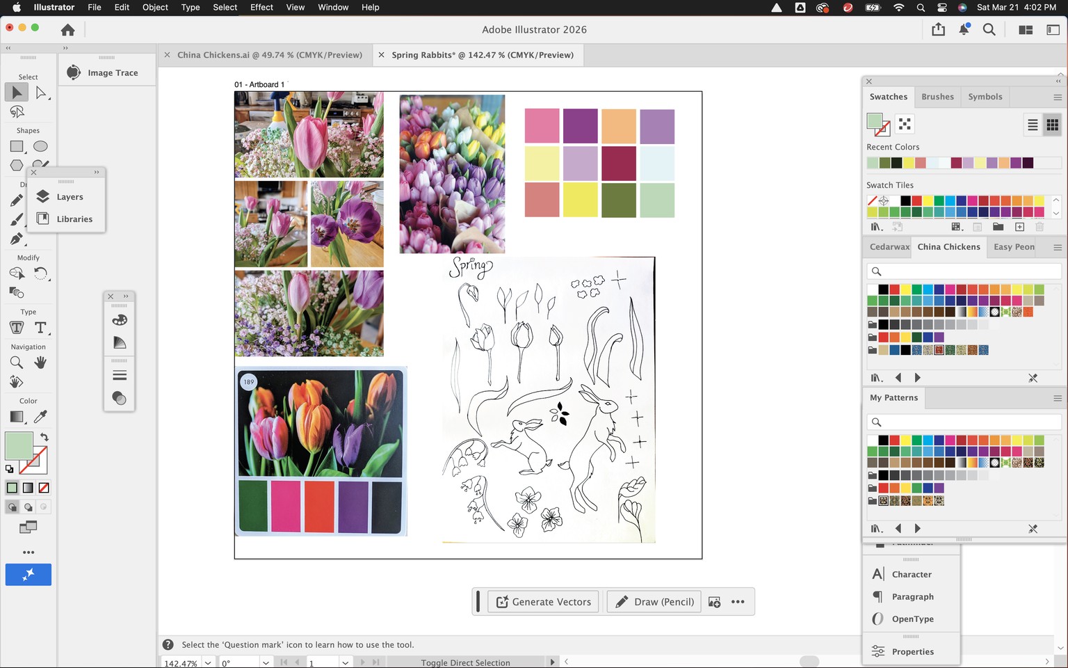 Spring Rabbits - image 2 - student project