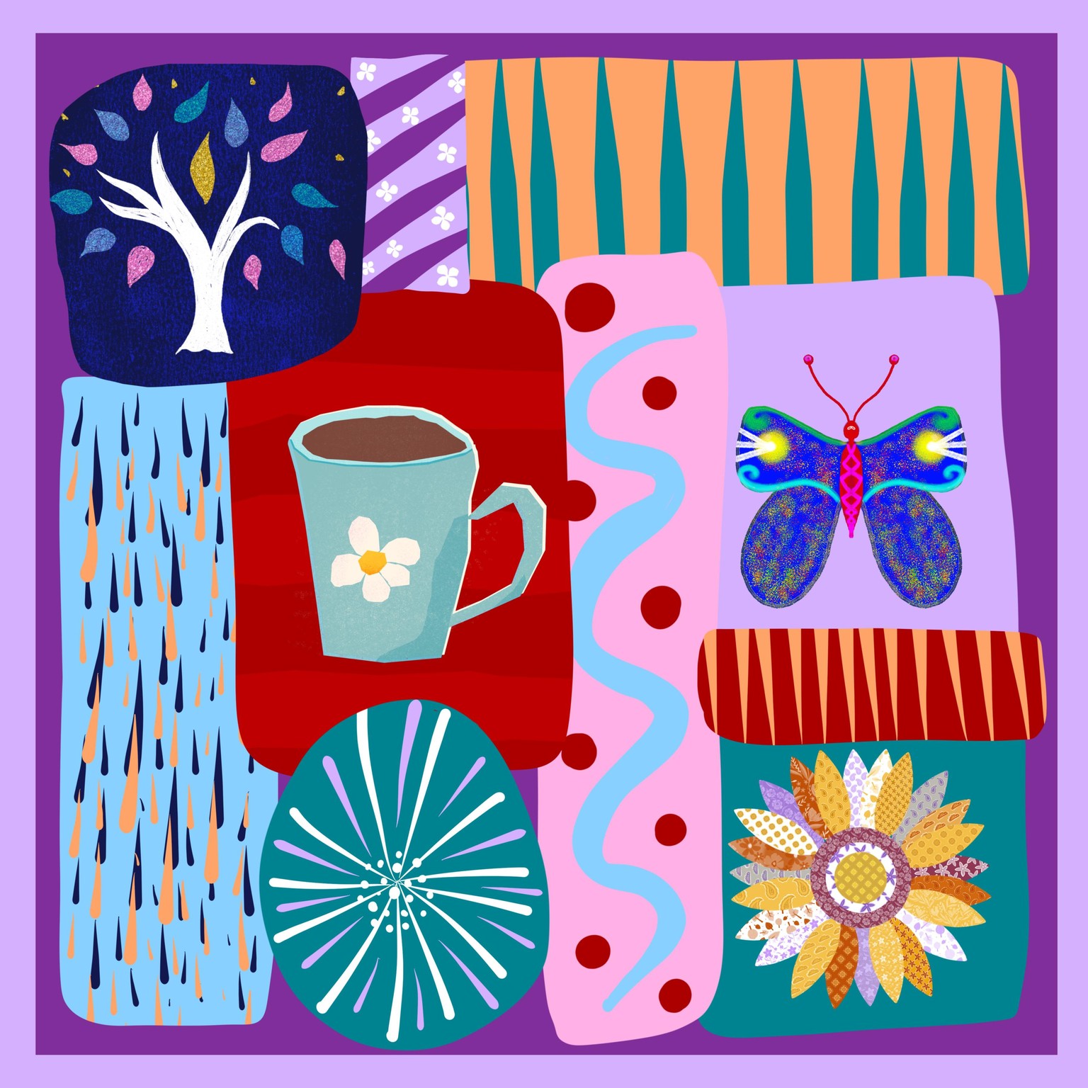 My Patchwork Pattern - image 3 - student project