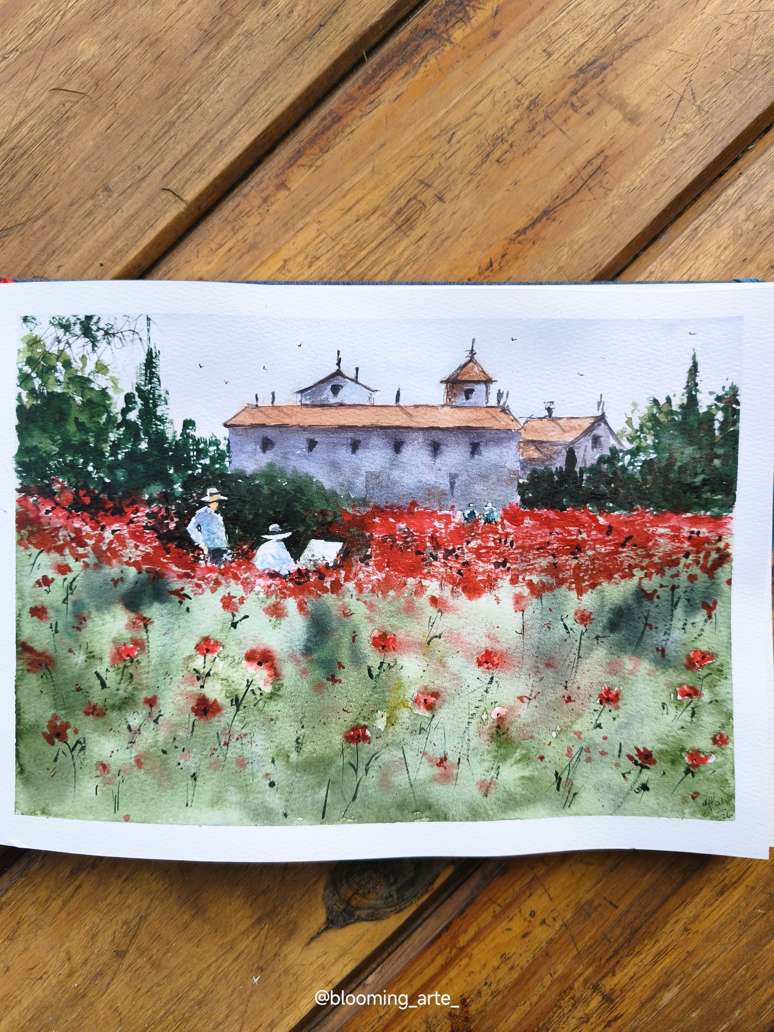 Watercolor Master Study: Learn Atmosphere and Techniques from Joseph Zbukvic - image 3 - student project