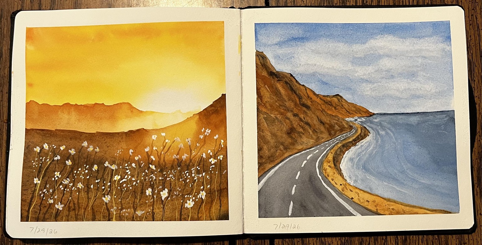 Seasons in watercolor - image 7 - student project