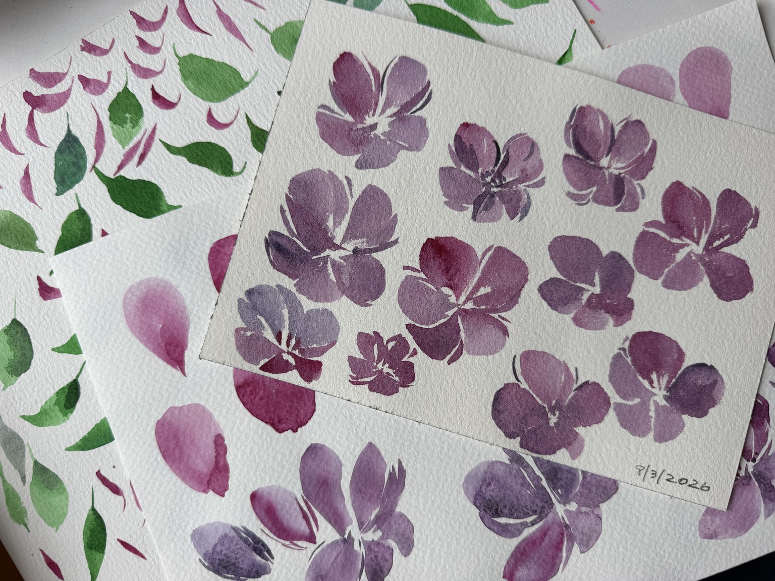Loose Florals Practice - image 3 - student project