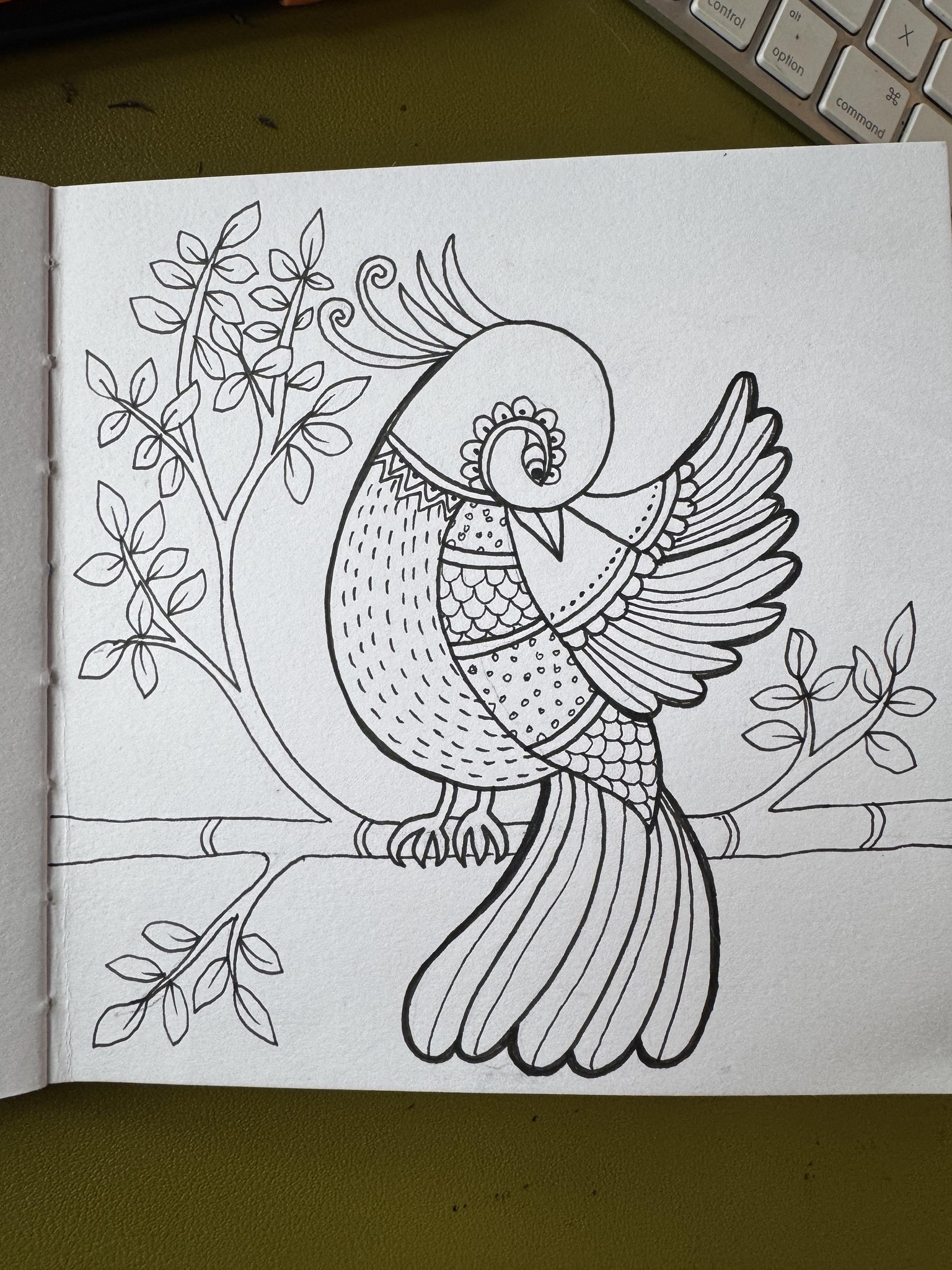 Madhubani Drawings - image 3 - student project